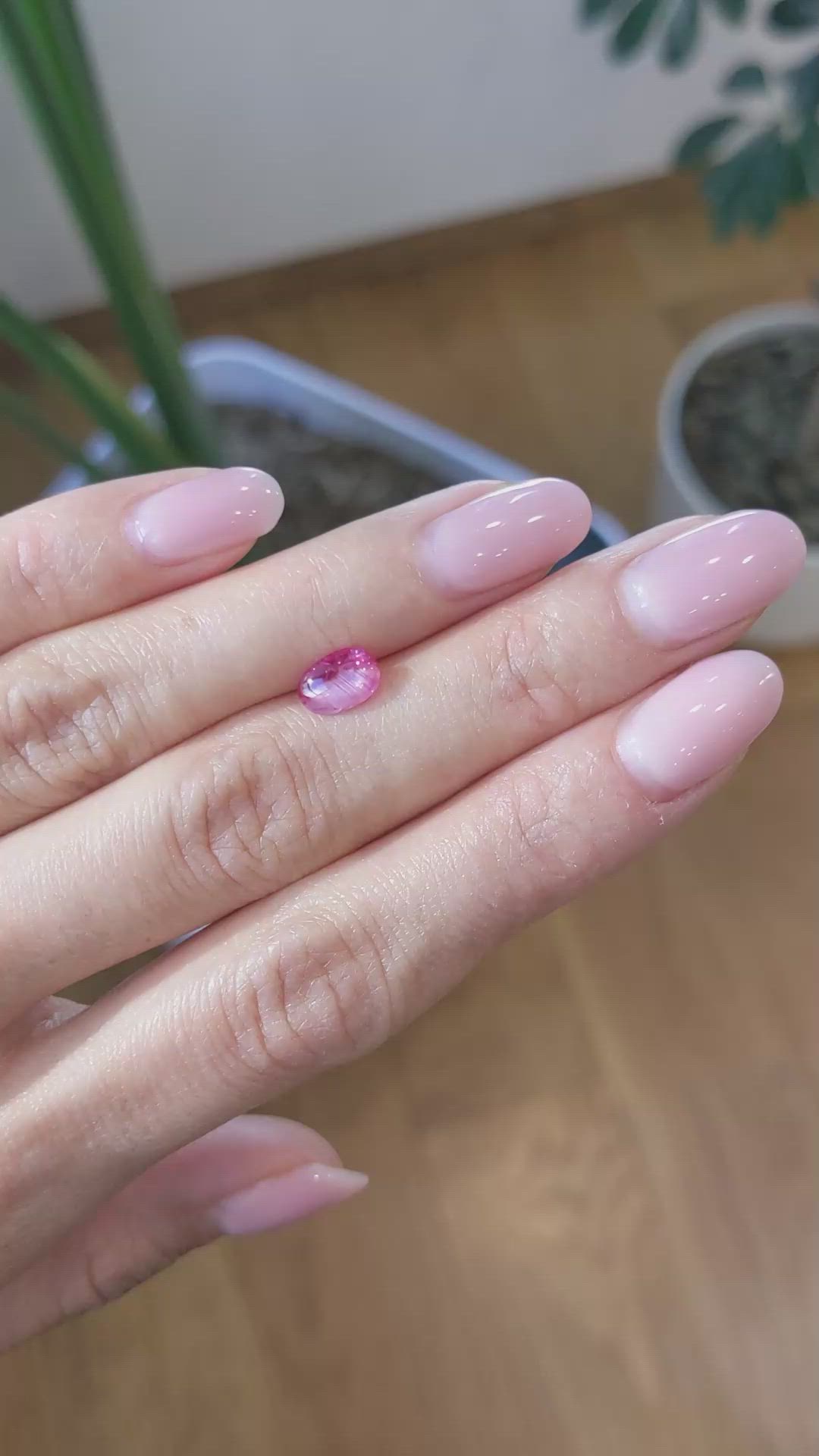 1.31 Ct. Cabochon Ruby from Burma (Myanmar) Size Video