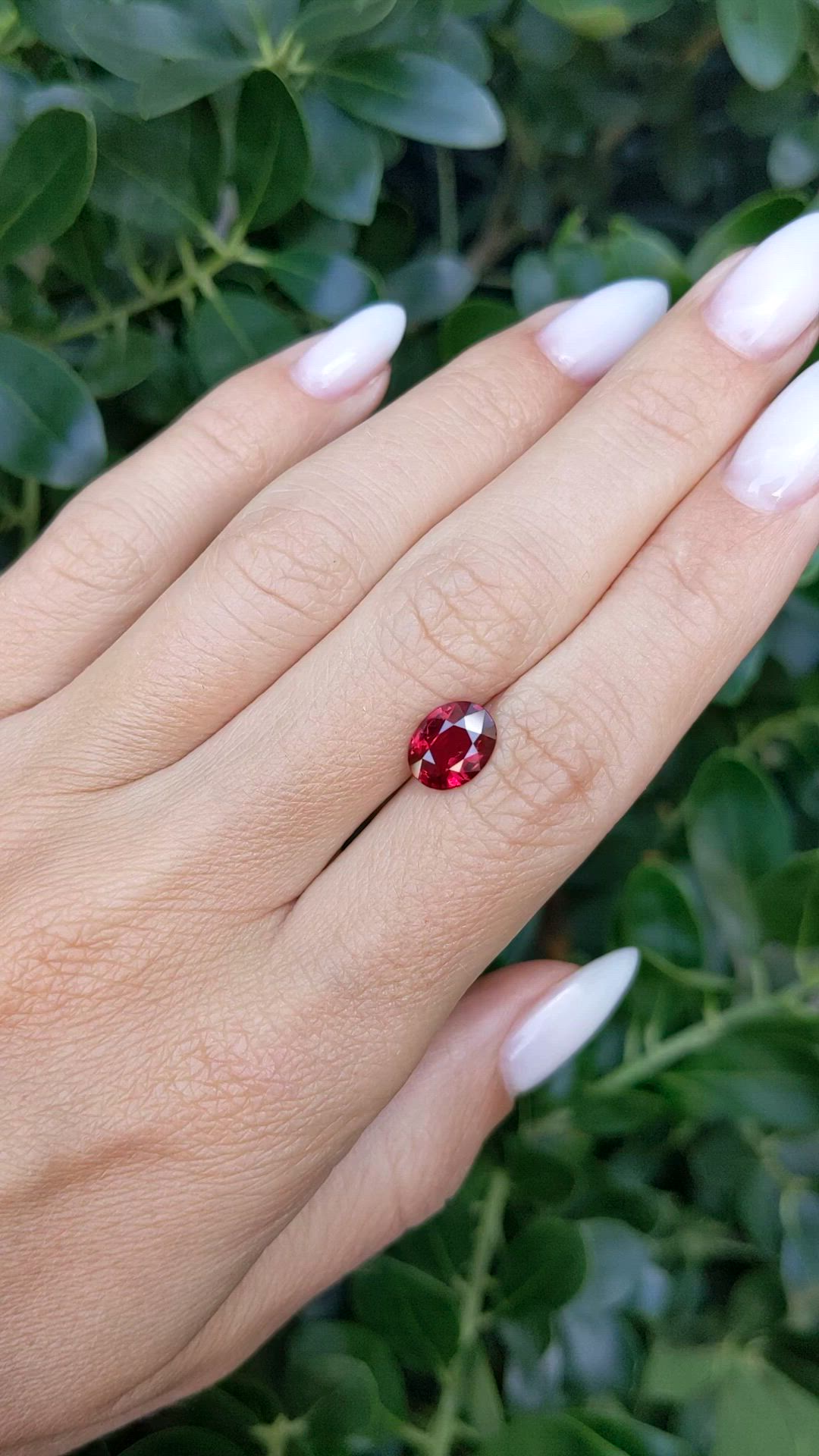2.00 Ct. Ruby from Mozambique Size Video