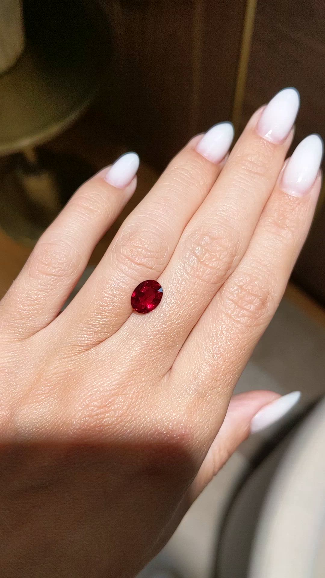 2.00 Ct. Ruby from Mozambique Size Video