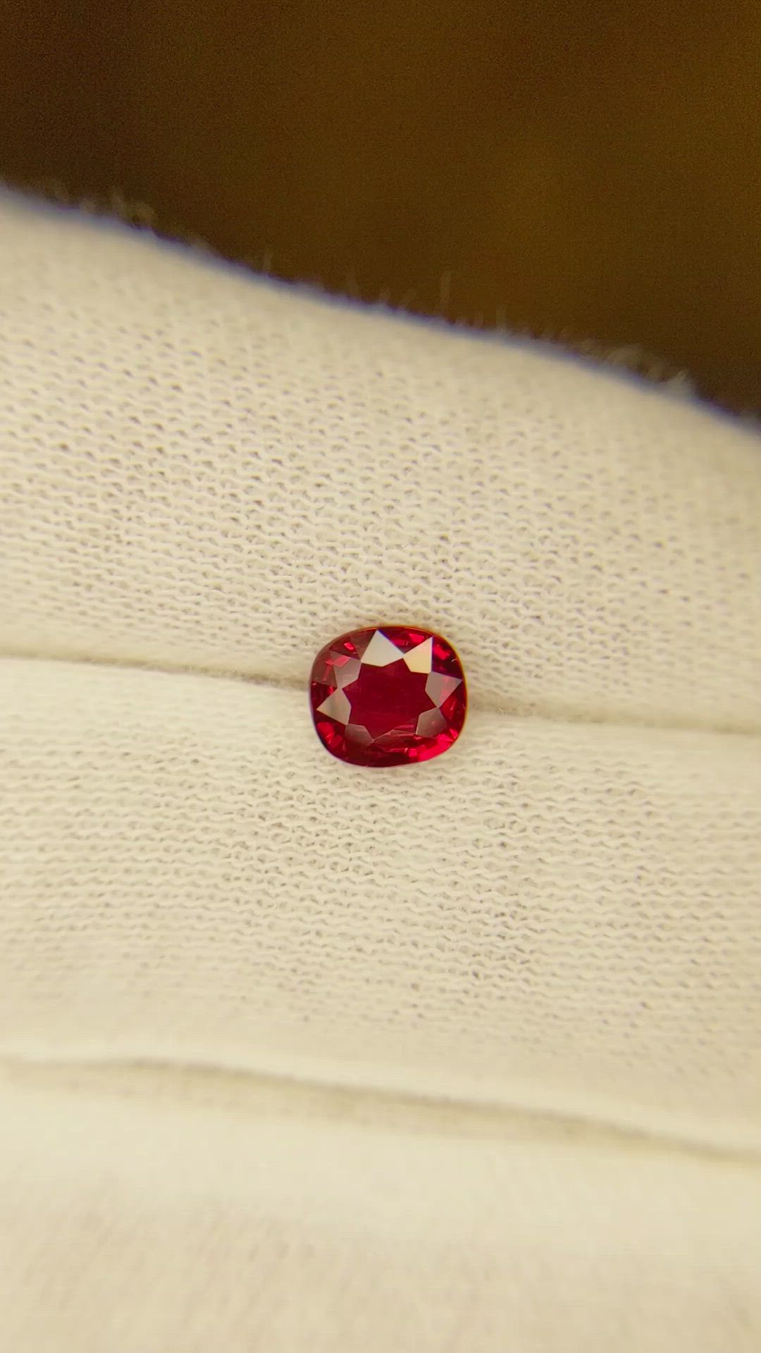 1.10 Ct. Ruby from Mozambique Size Video