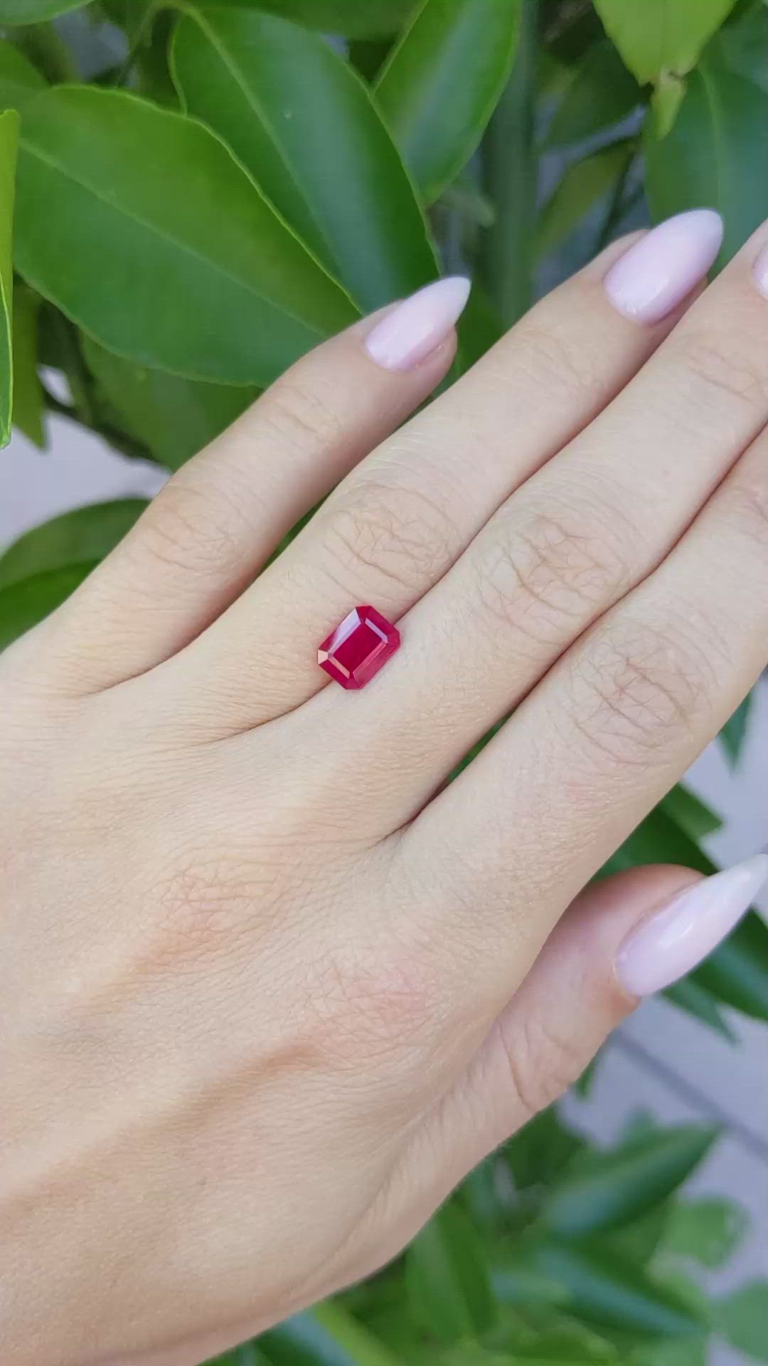 1.91 Ct. Ruby from Burma (Myanmar) Size Video