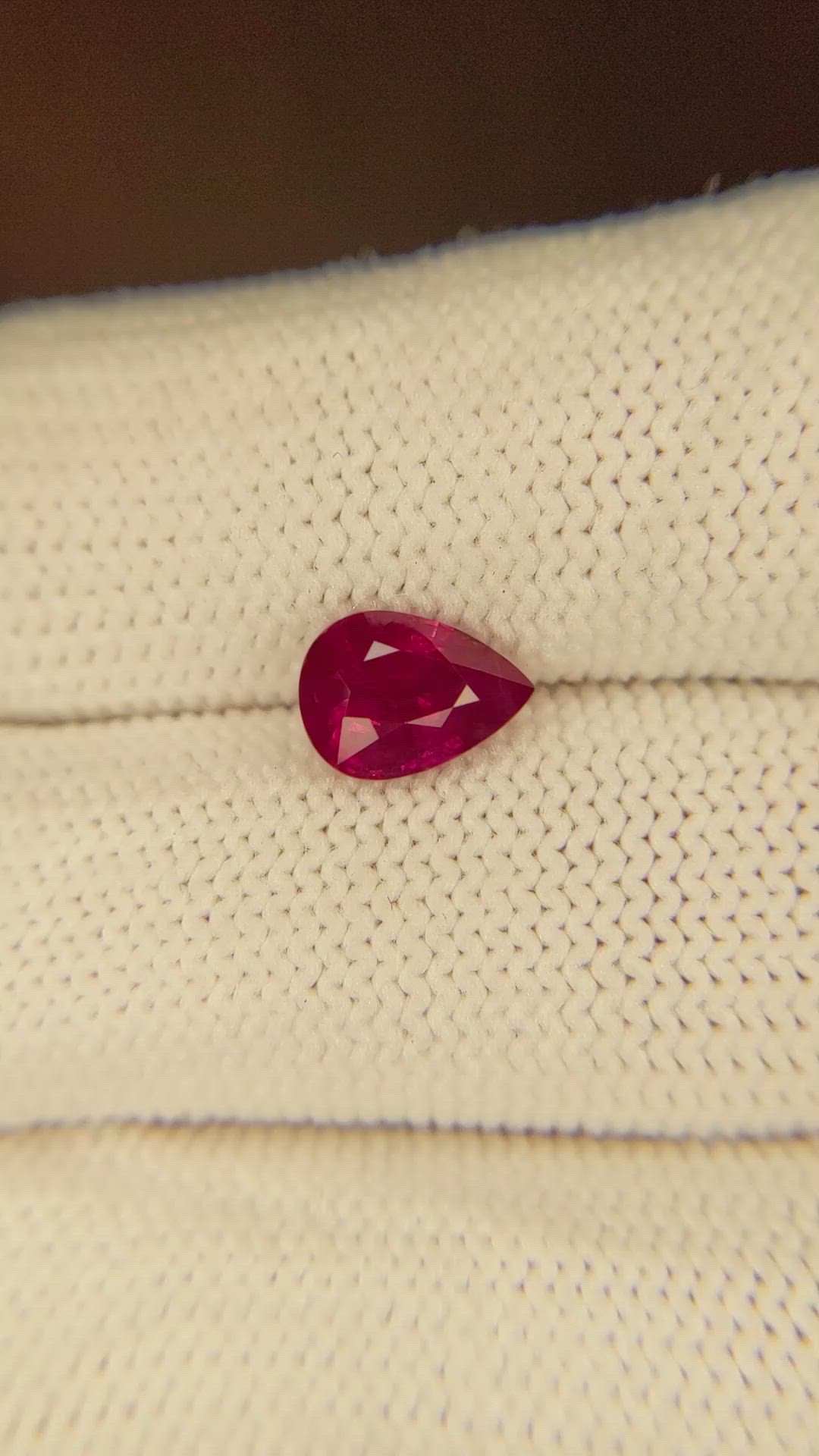 1.52 Ct. Ruby from Burma (Myanmar) Size Video