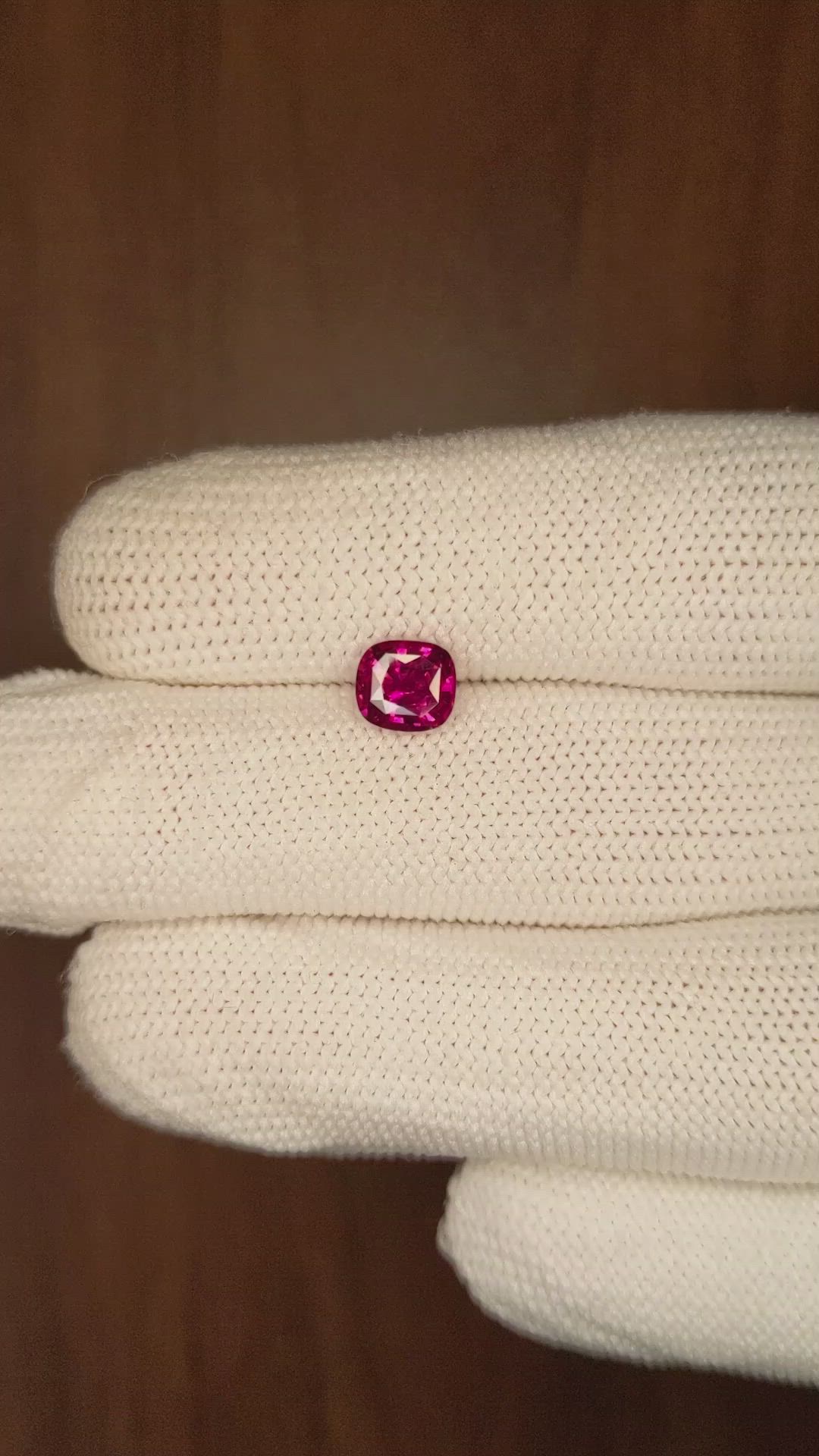 1.19 Ct. Ruby from Burma (Myanmar) Size Video