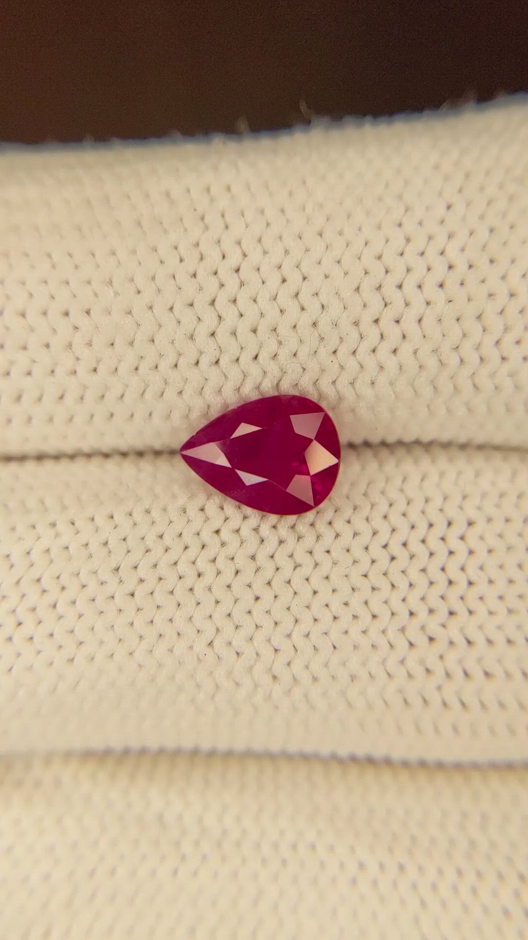 1.27 Ct. Ruby from Burma (Myanmar) Size Video
