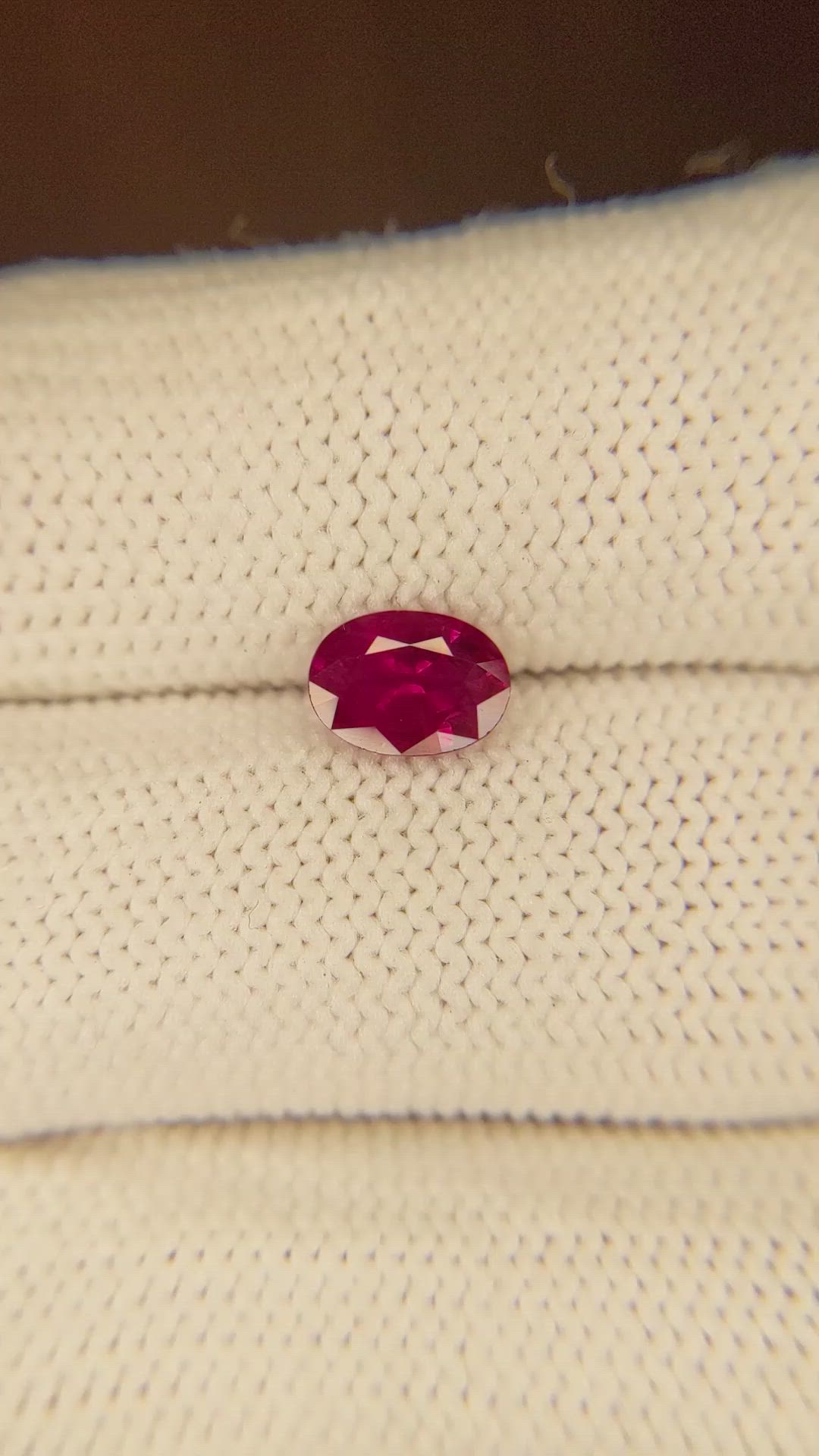 1.03 Ct. Ruby from Burma (Myanmar) Size Video