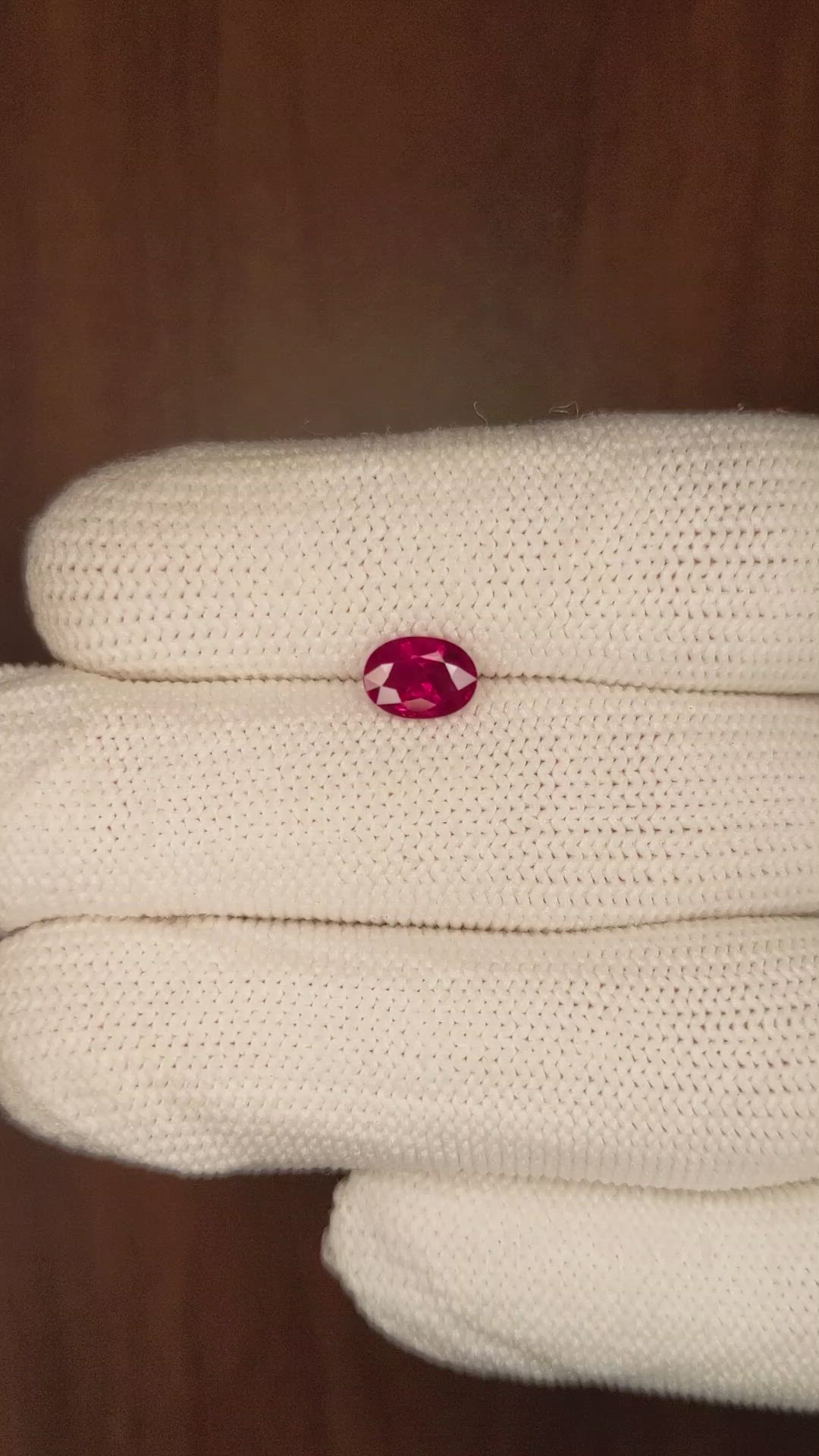 1.03 Ct. Ruby from Burma (Myanmar) Size Video