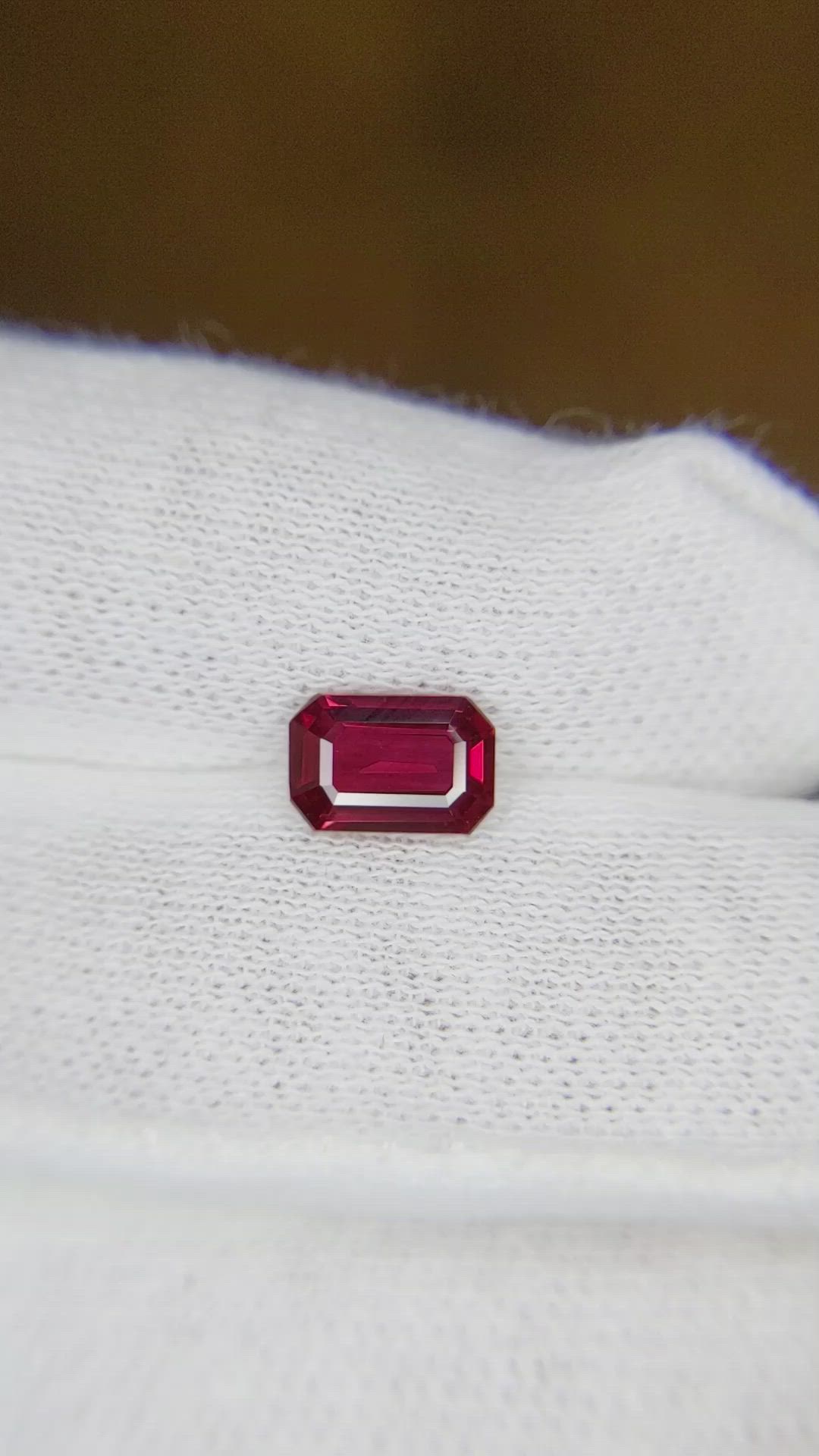 1.13 Ct. Ruby from Mozambique Size Video