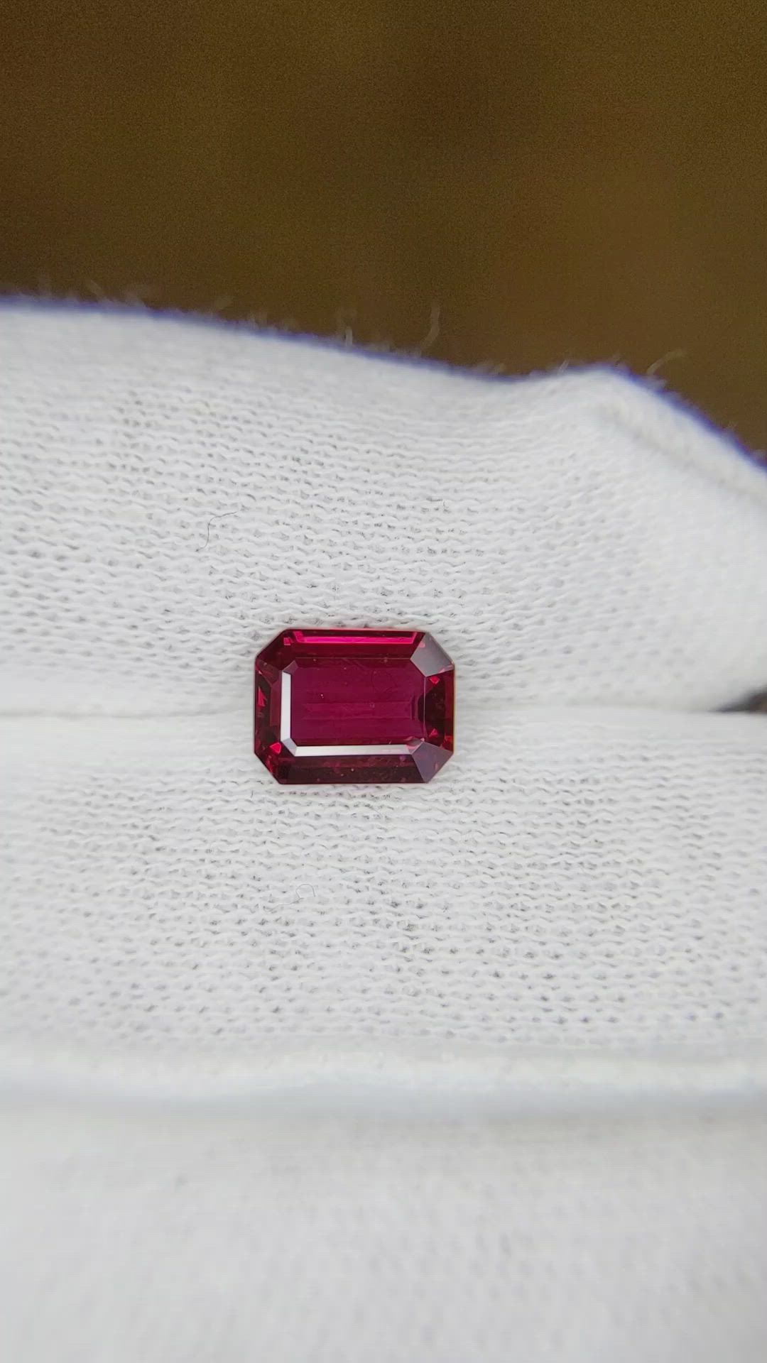 1.49 Ct. Ruby from Mozambique Size Video