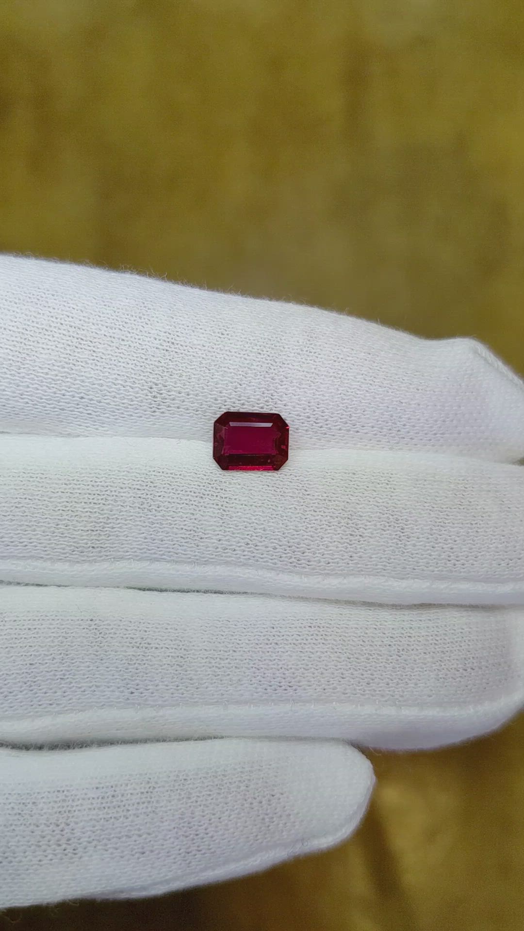 1.49 Ct. Ruby from Mozambique Size Video