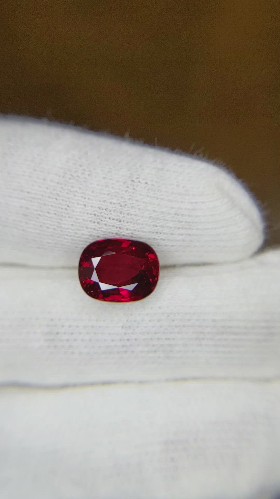 3.02 Ct. Ruby from Mozambique Size Video