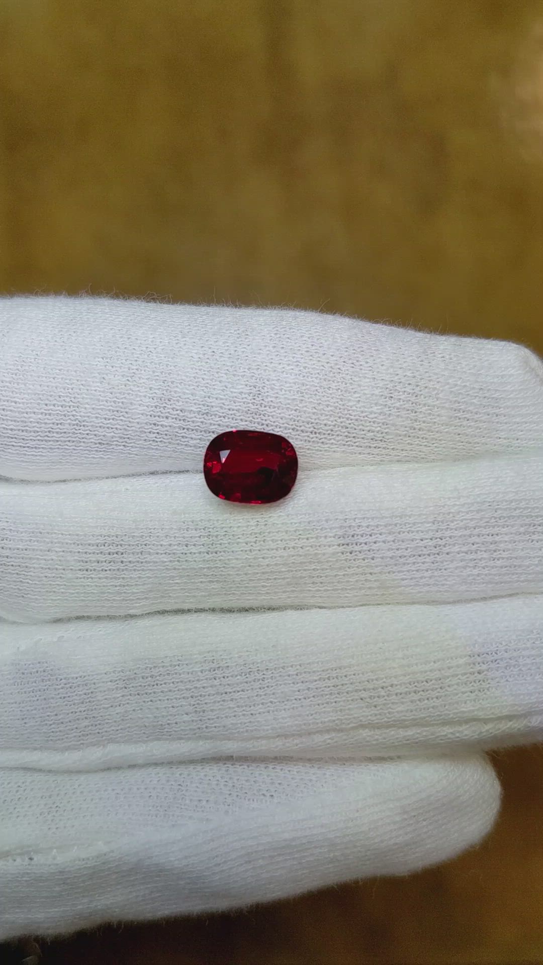 3.02 Ct. Ruby from Mozambique Size Video