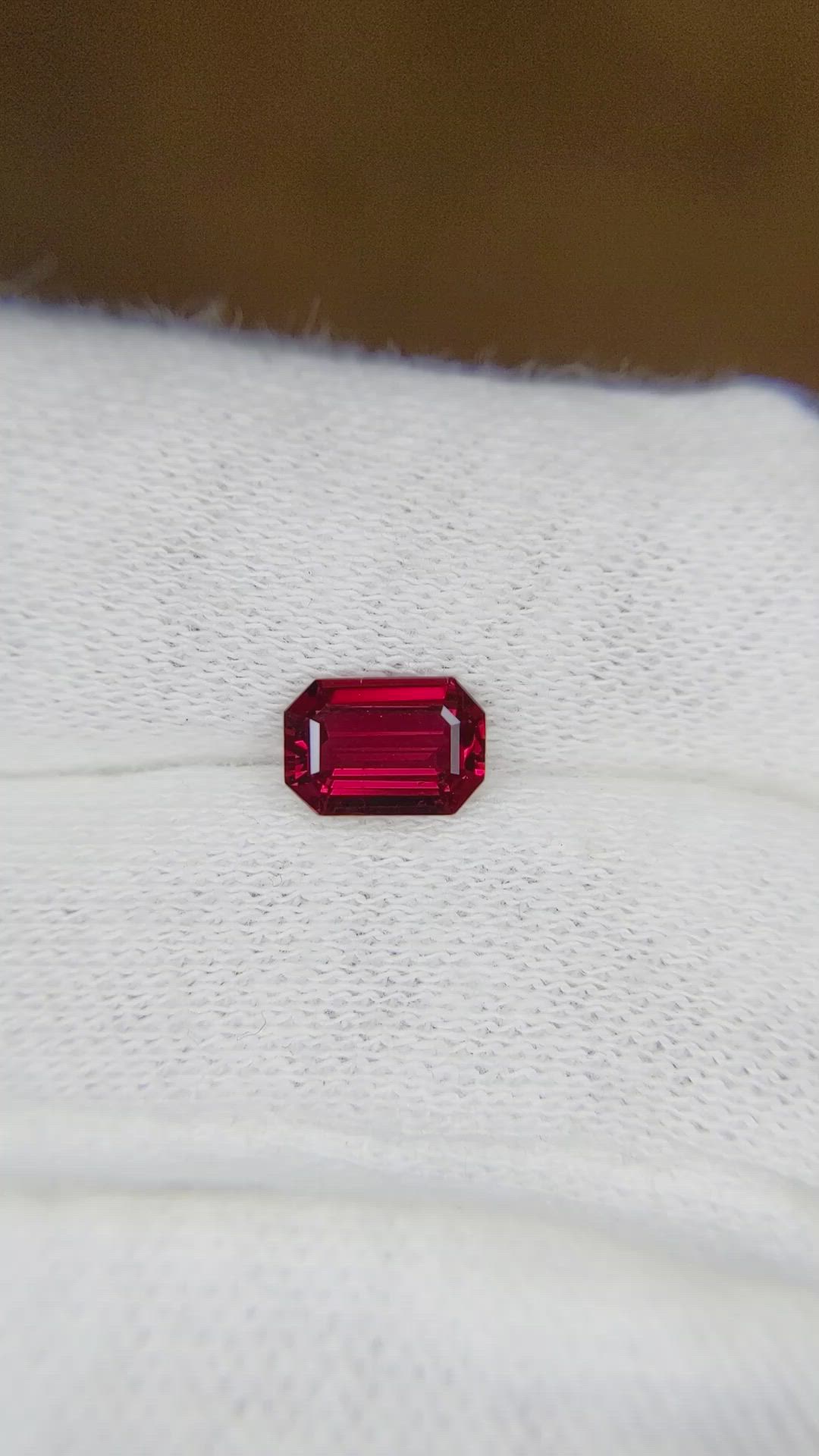 0.99 Ct. Ruby from Mozambique Size Video