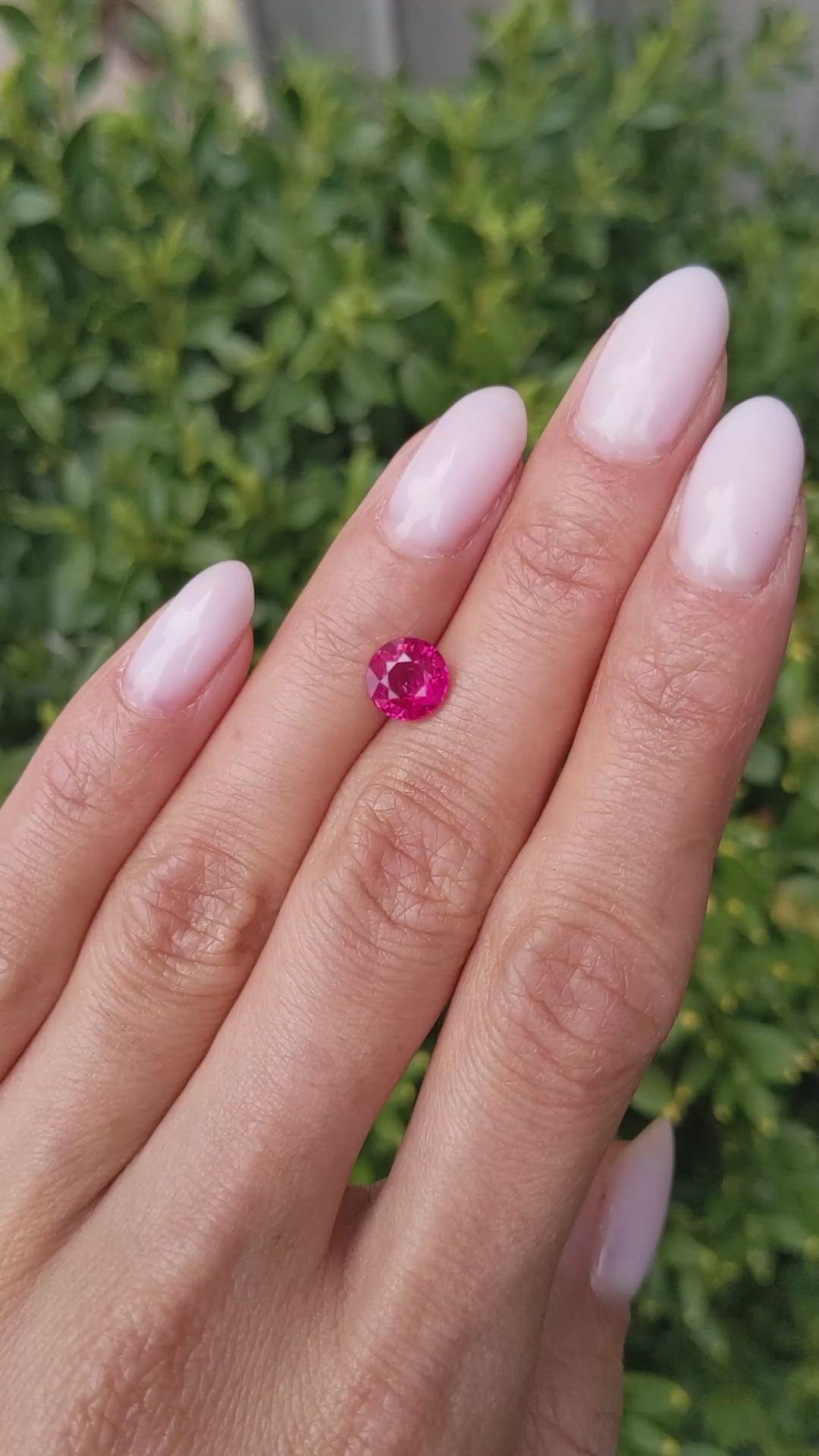 1.55 Ct. Ruby from Mozambique Size Video