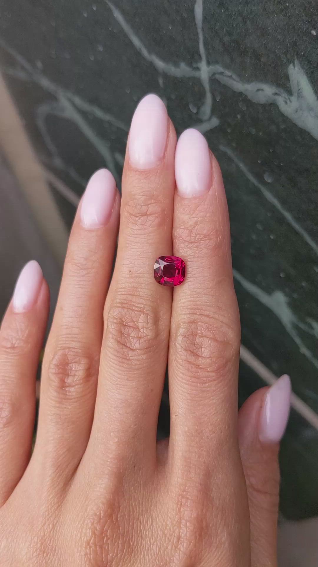 2.10 Ct. Ruby from Mozambique Size Video