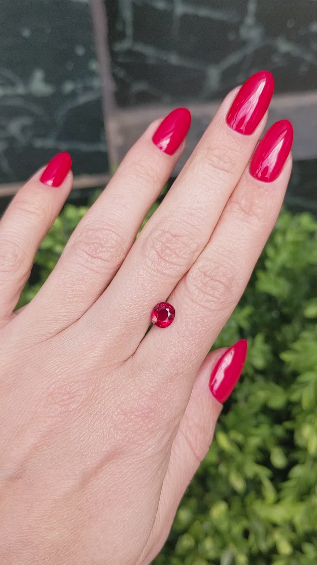 1.27 Ct. Ruby from Burma (Myanmar) Size Video