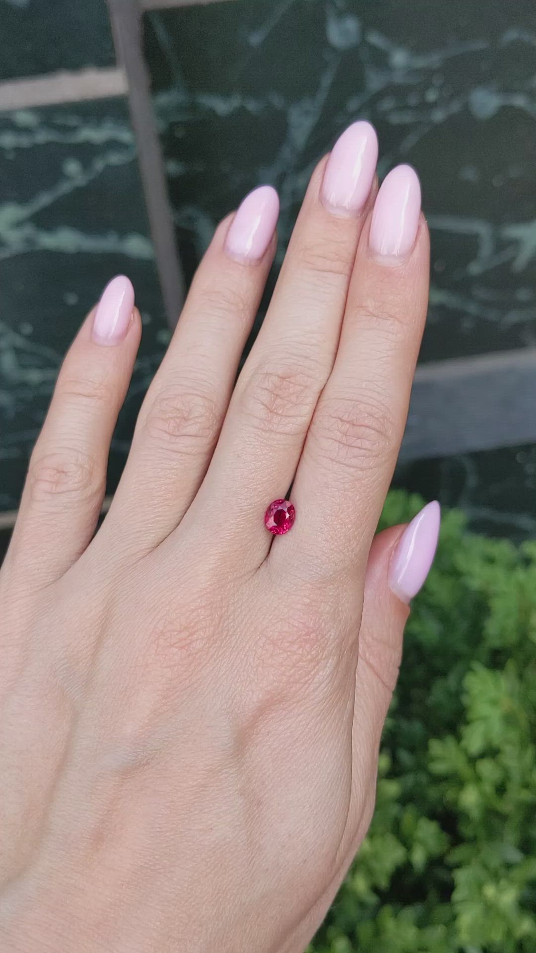 1.06 Ct. Ruby from Burma (Myanmar) Size Video