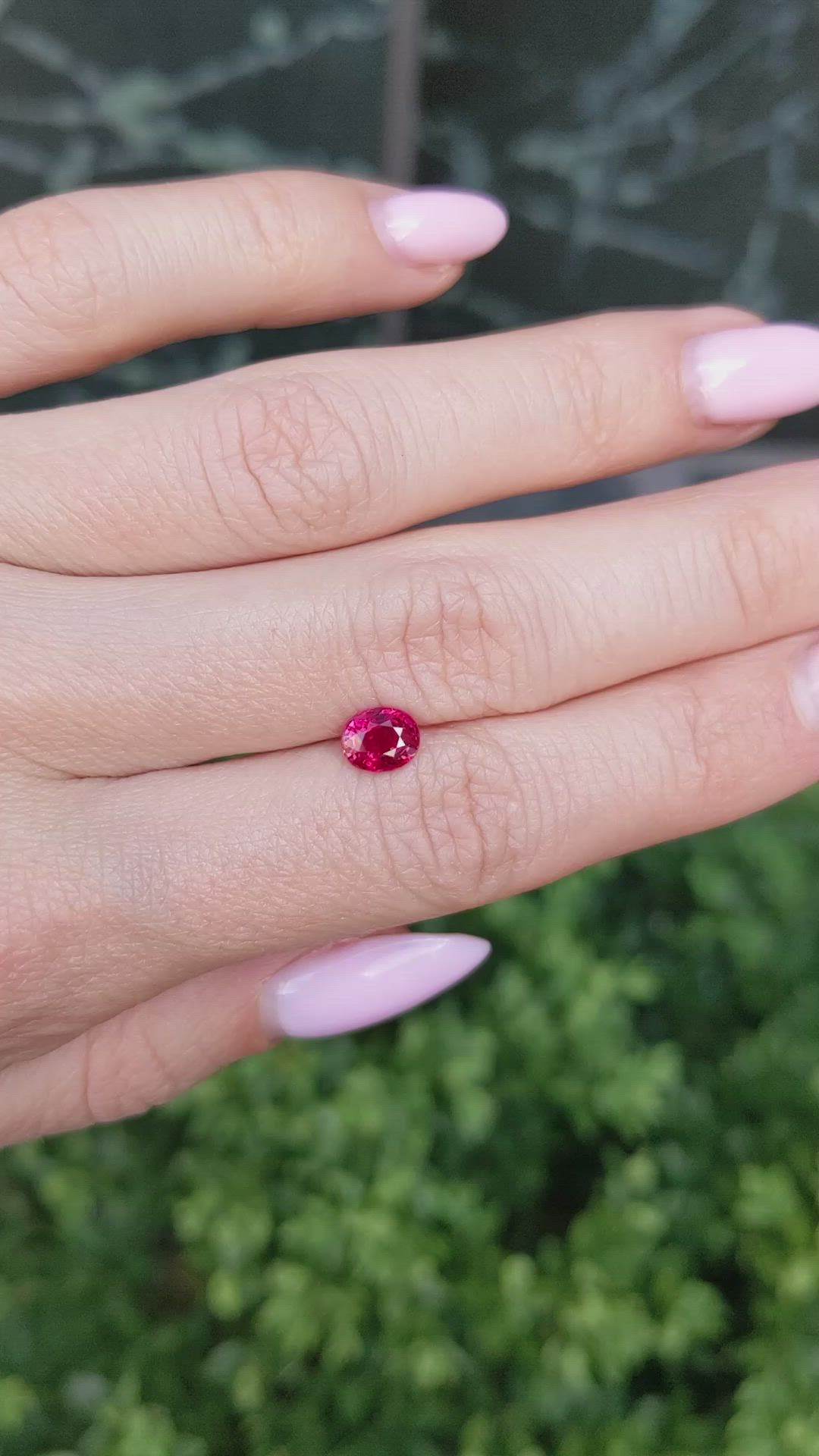 1.06 Ct. Ruby from Burma (Myanmar) Size Video