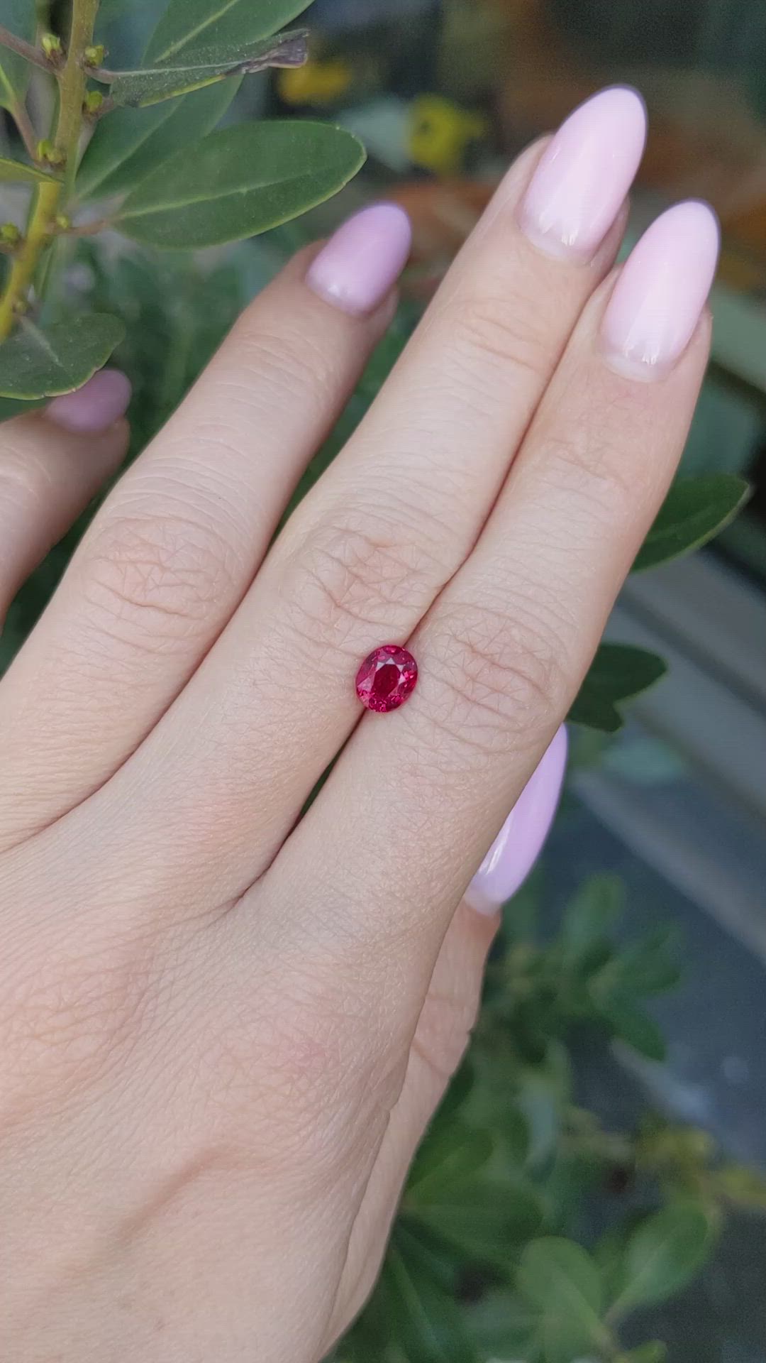 1.06 Ct. Ruby from Burma (Myanmar) Size Video