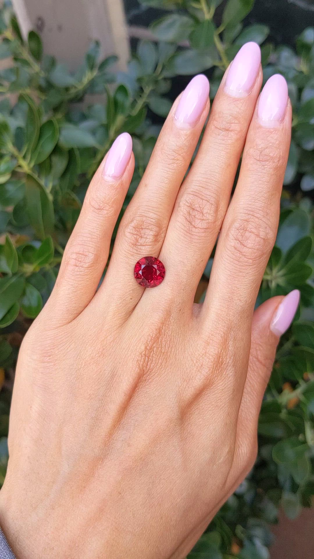 5.08 Ct. Ruby from Mozambique Size Video