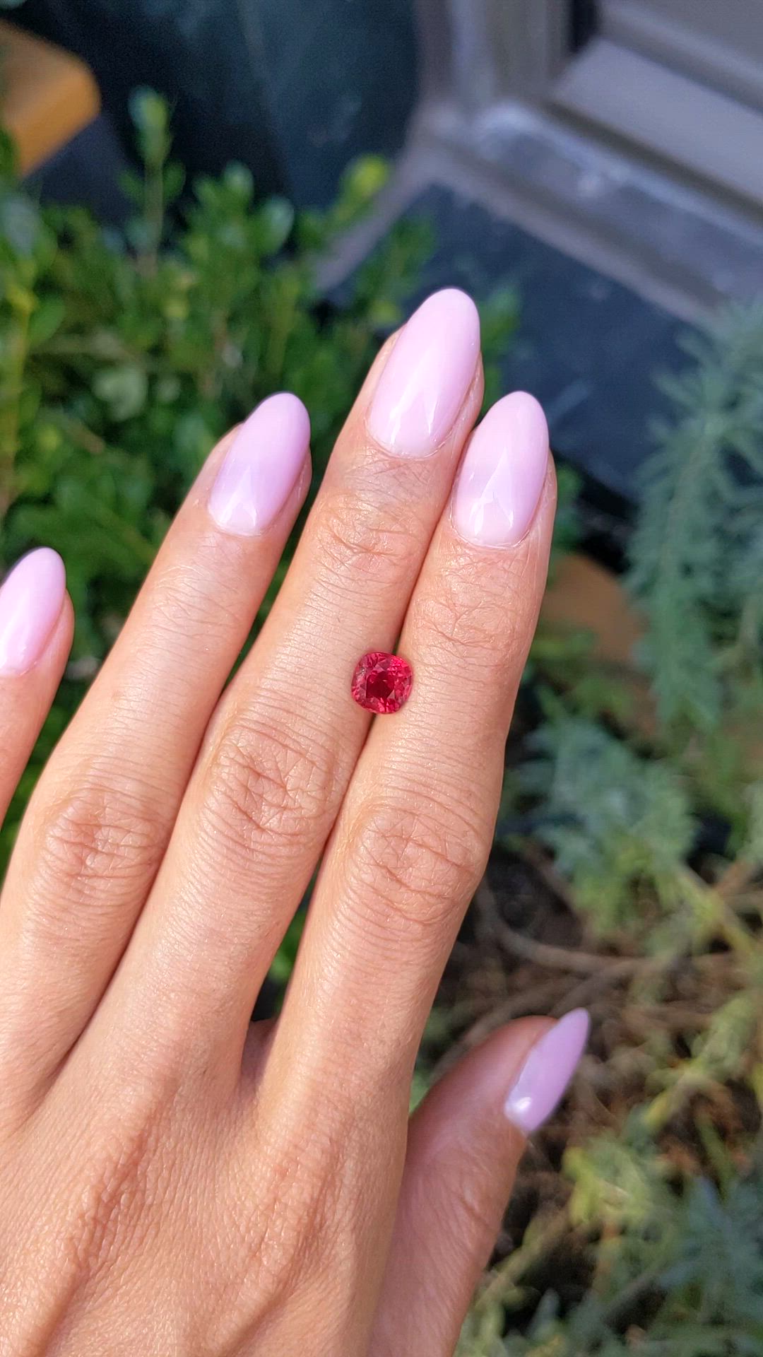 1.55 Ct. Ruby from Mozambique Size Video