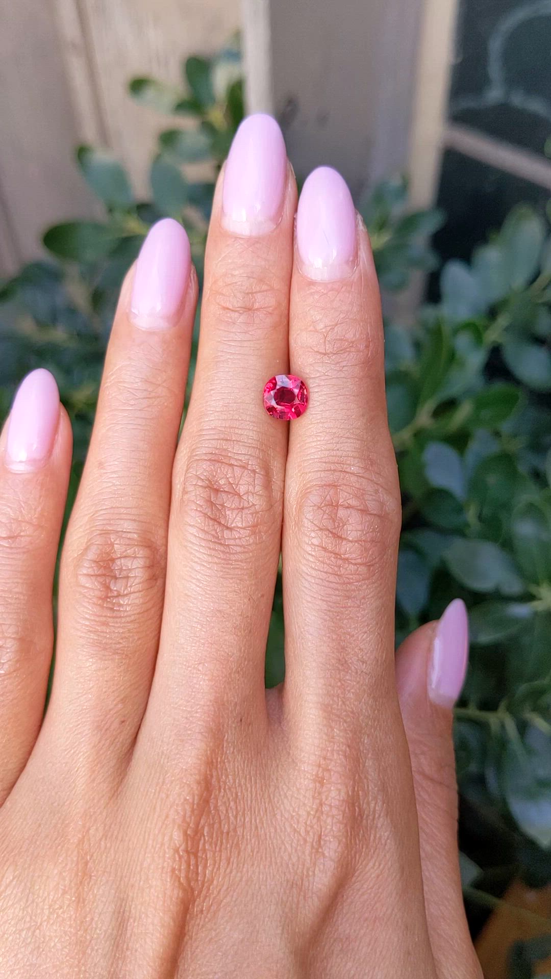 1.31 Ct. Ruby from Mozambique Size Video