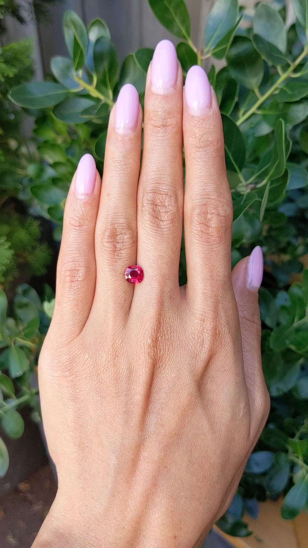 1.31 Ct. Ruby from Mozambique Size Video