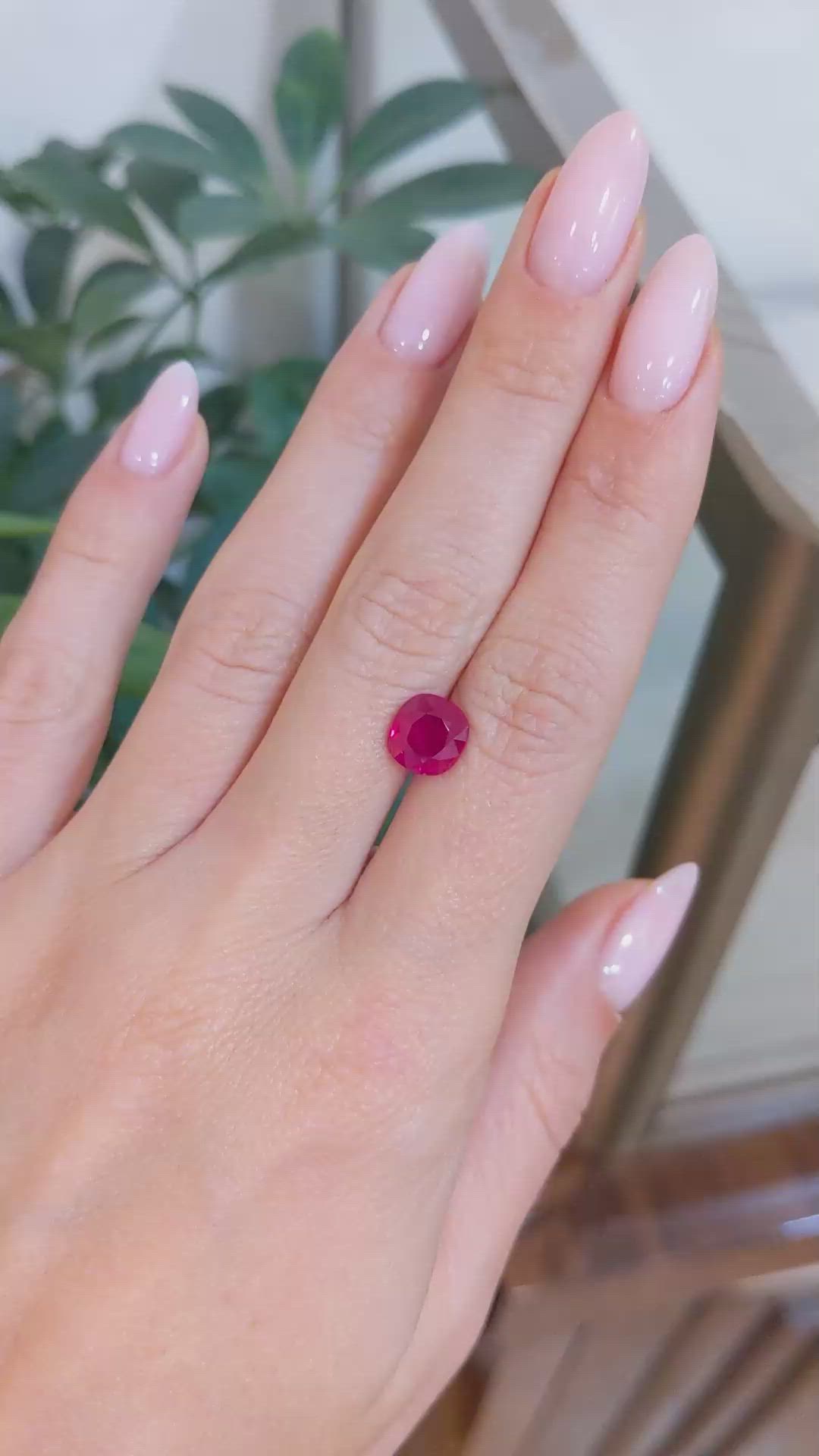 2.53 Ct. Ruby from Burma (Myanmar) Size Video