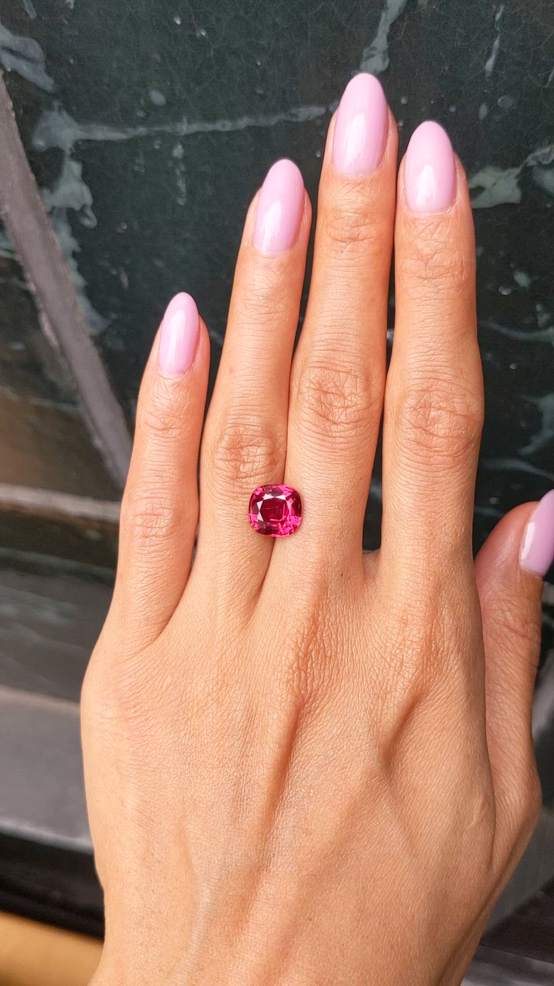 4.01 Ct. Ruby from Mozambique Size Video