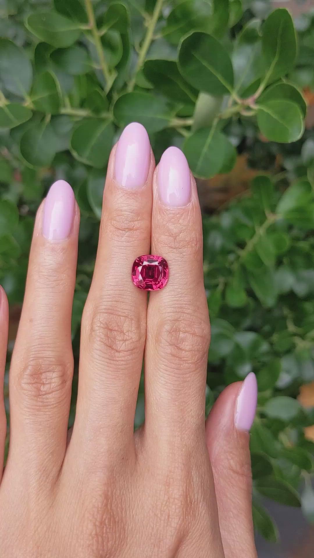 4.01 Ct. Ruby from Mozambique Size Video