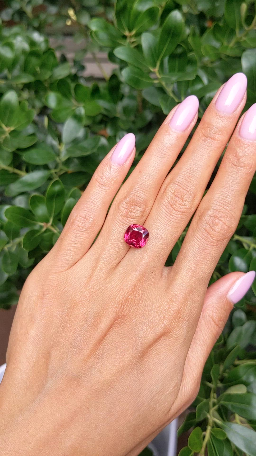 4.01 Ct. Ruby from Mozambique Size Video