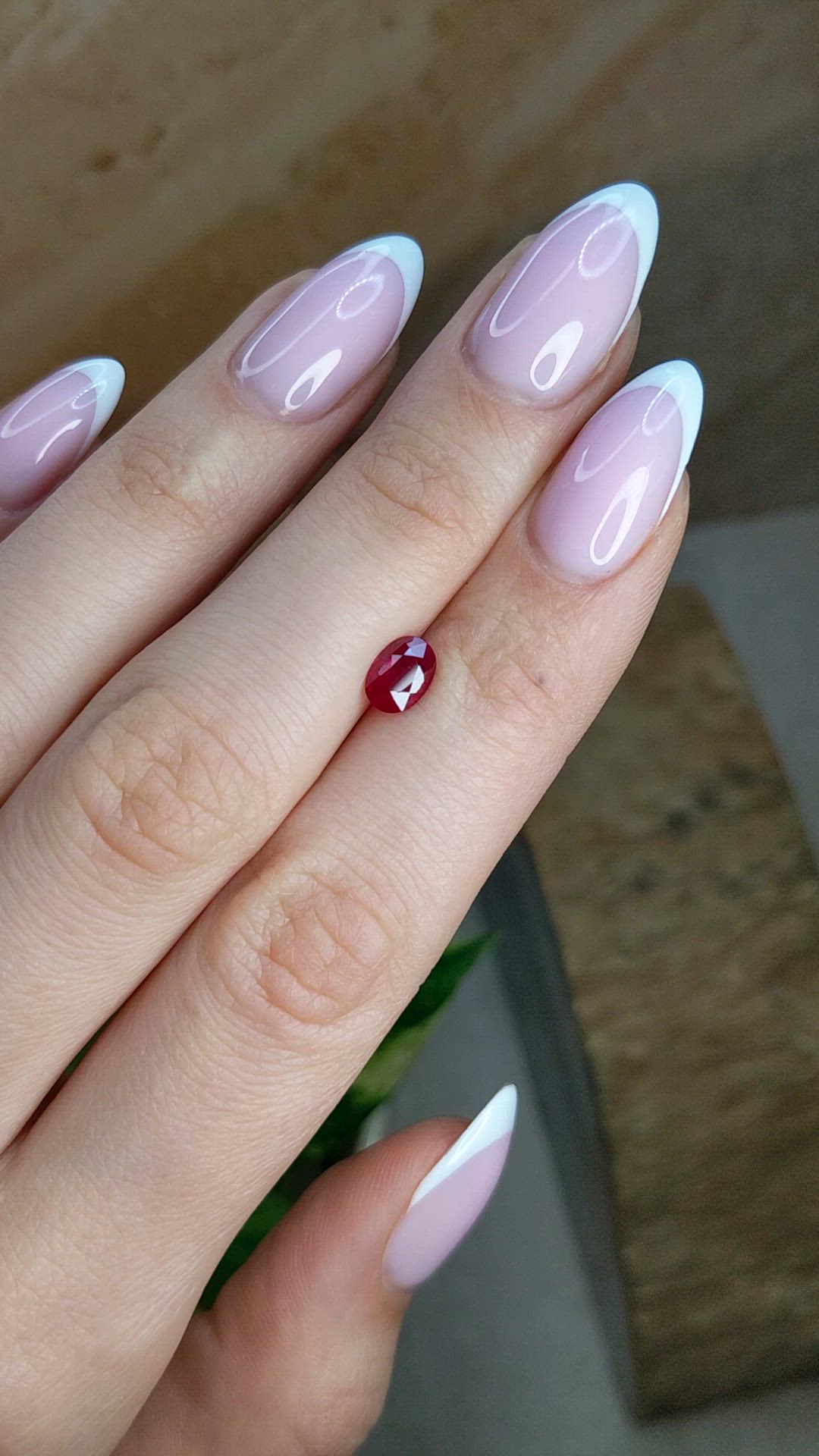 1.07 Ct. Ruby from Burma (Myanmar) Size Video