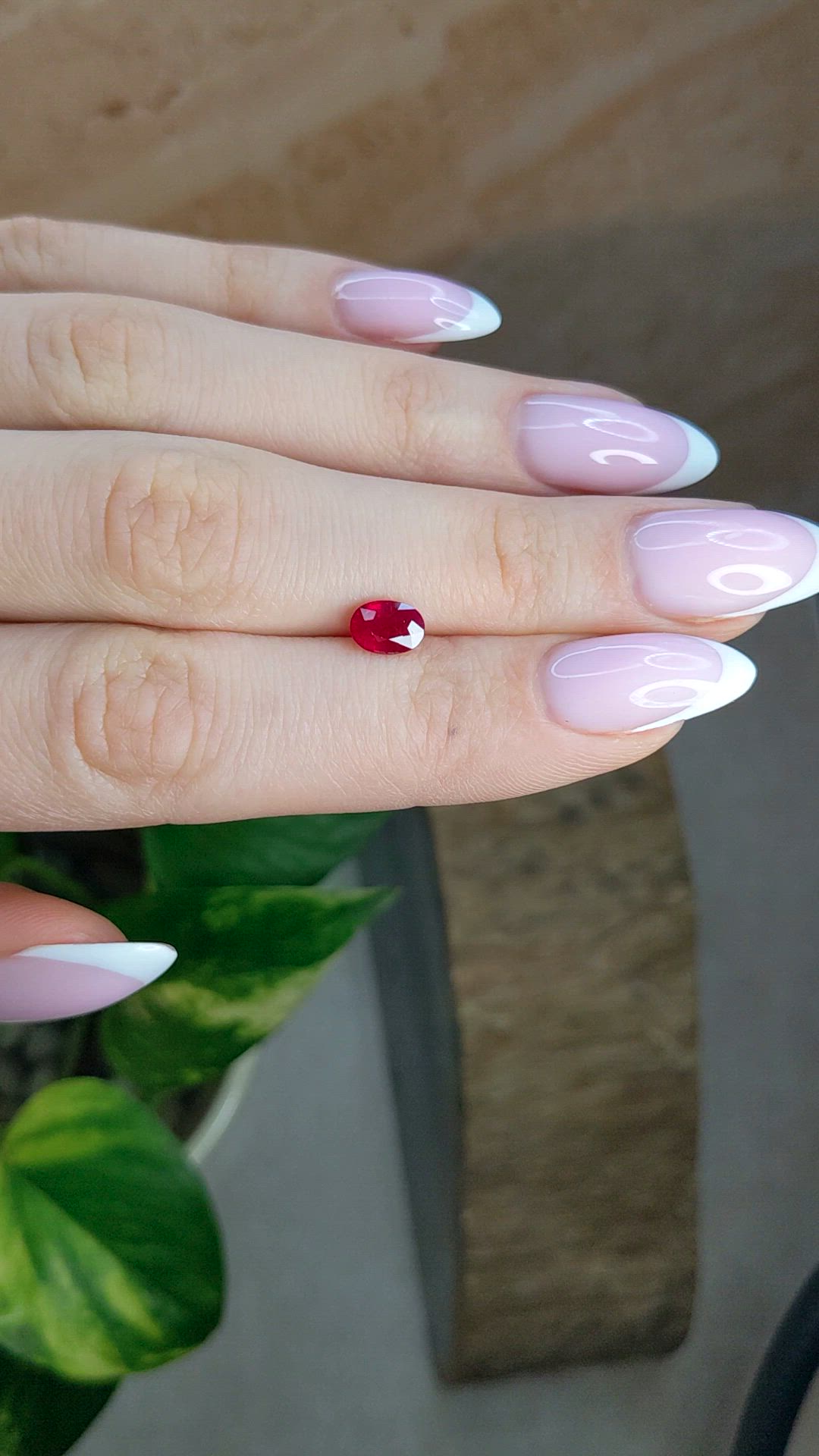 1.07 Ct. Ruby from Burma (Myanmar) Size Video