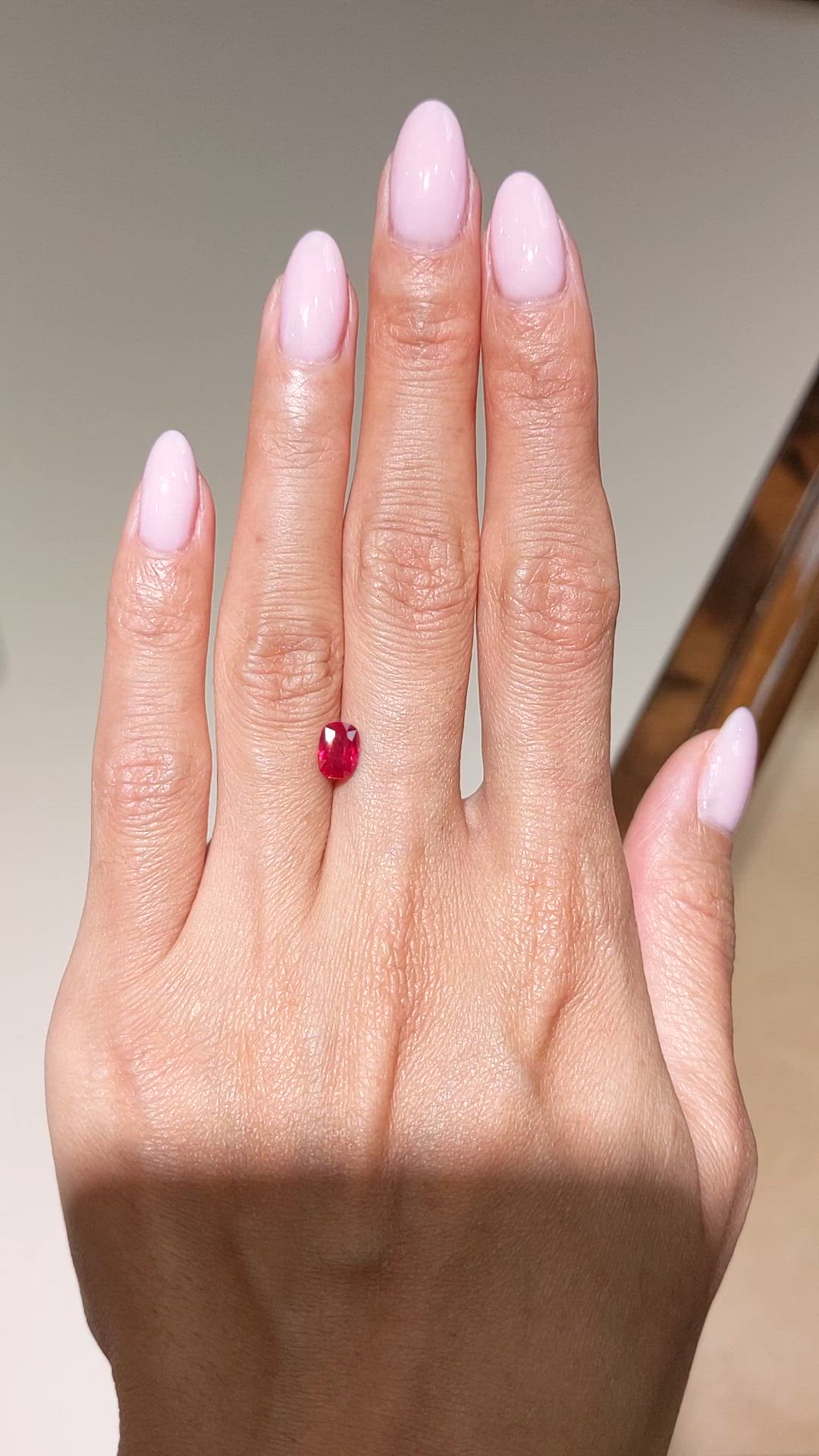 1.08 Ct. Ruby from Burma (Myanmar) Size Video