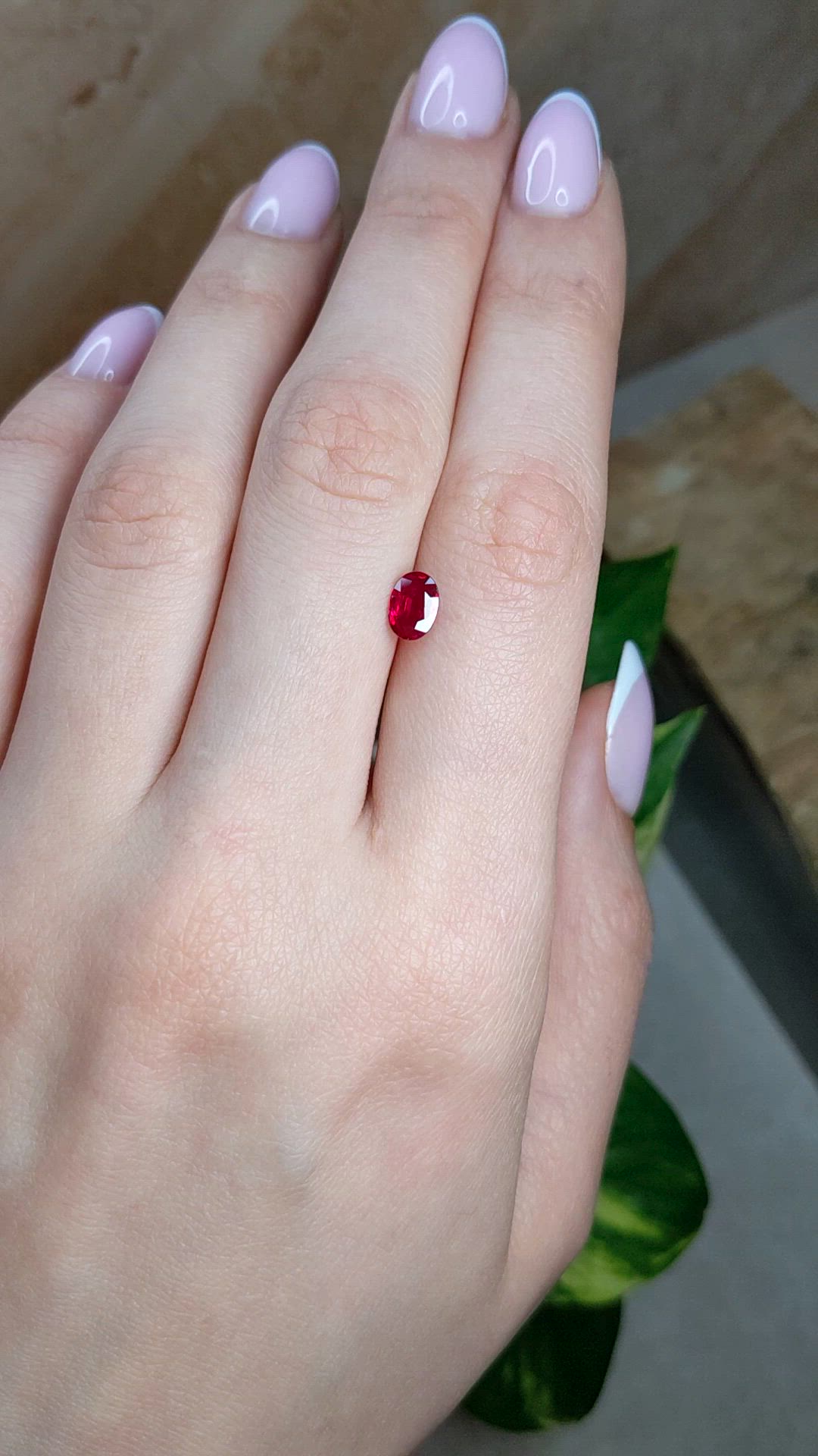 1.01 Ct. Ruby from Burma (Myanmar) Size Video