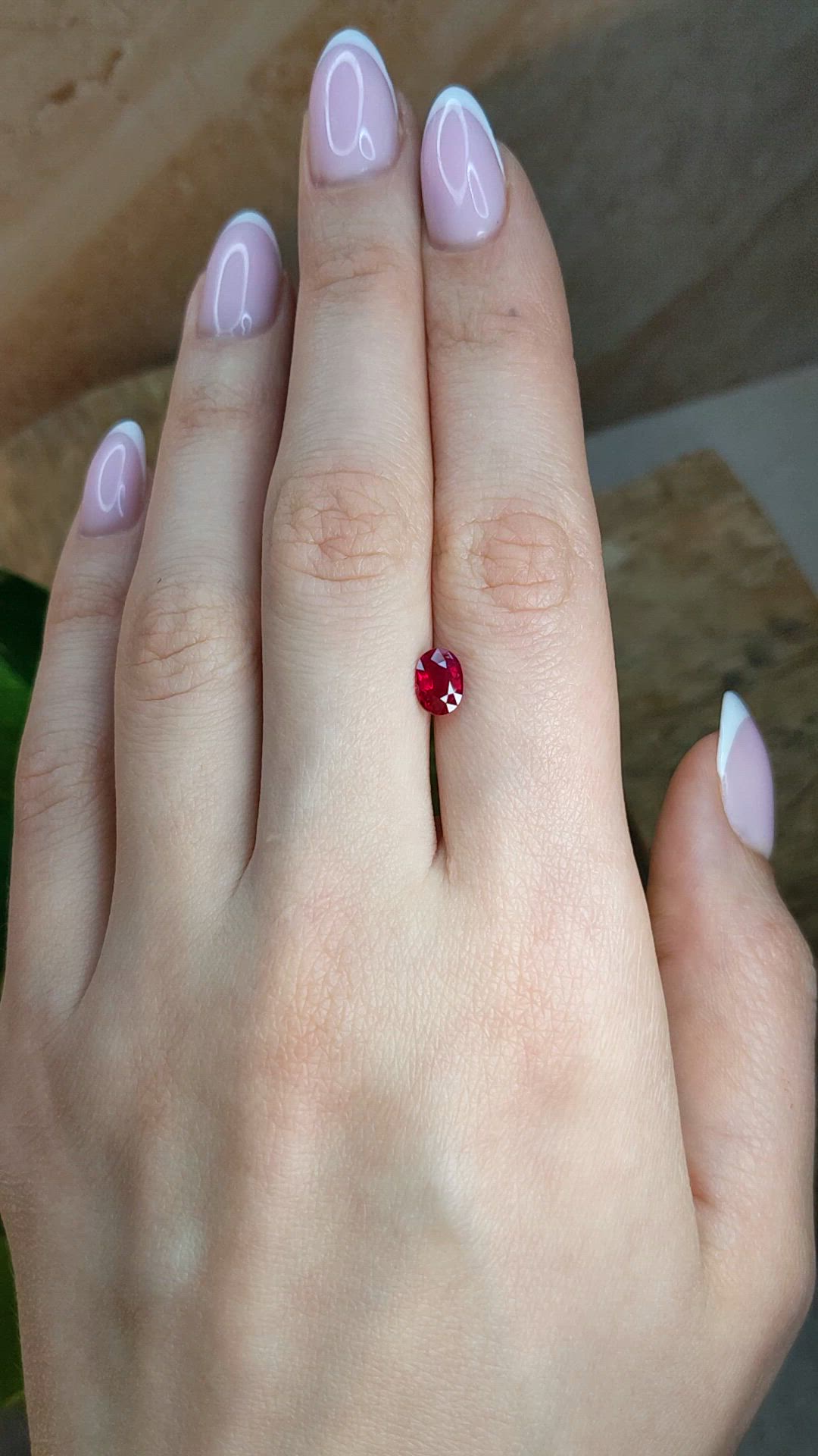 1.04 Ct. Ruby from Burma (Myanmar) Size Video
