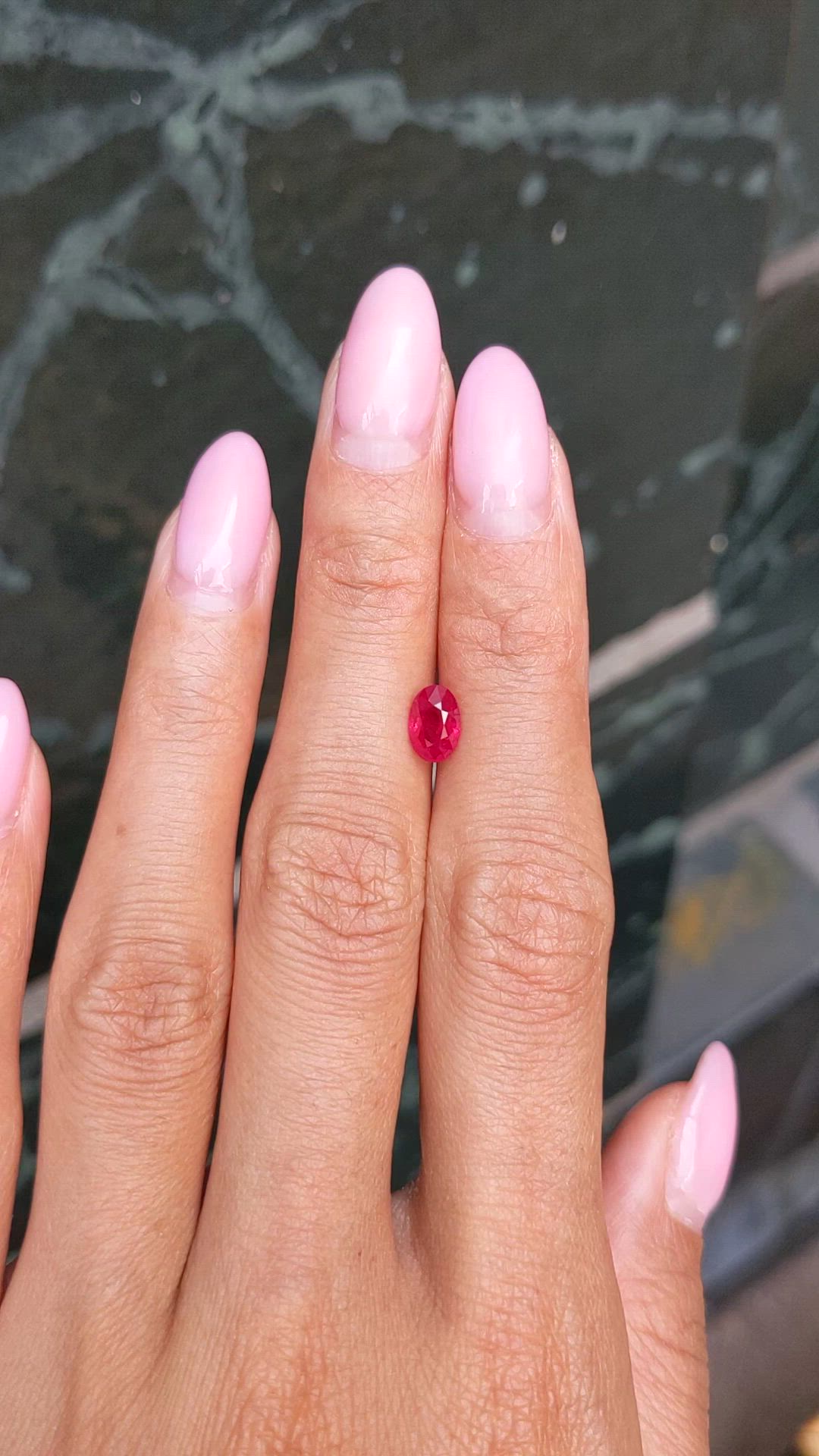 1.02 Ct. Ruby from Burma (Myanmar) Size Video