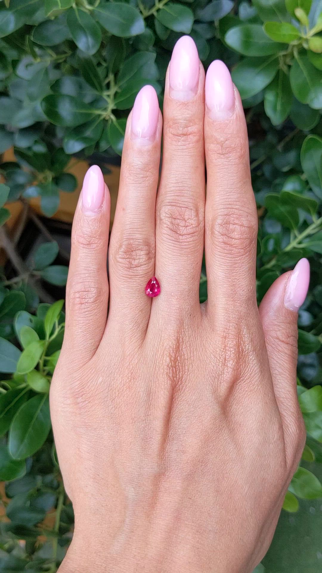 1.02 Ct. Ruby from Burma (Myanmar) Size Video