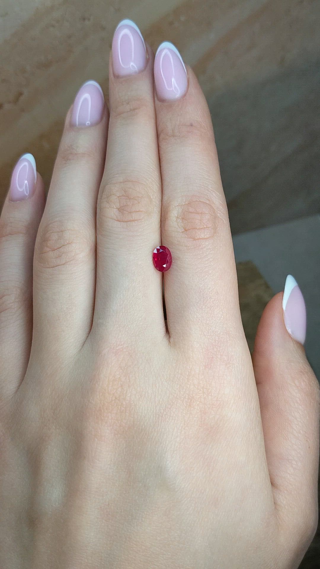 1.15 Ct. Ruby from Burma (Myanmar) Size Video