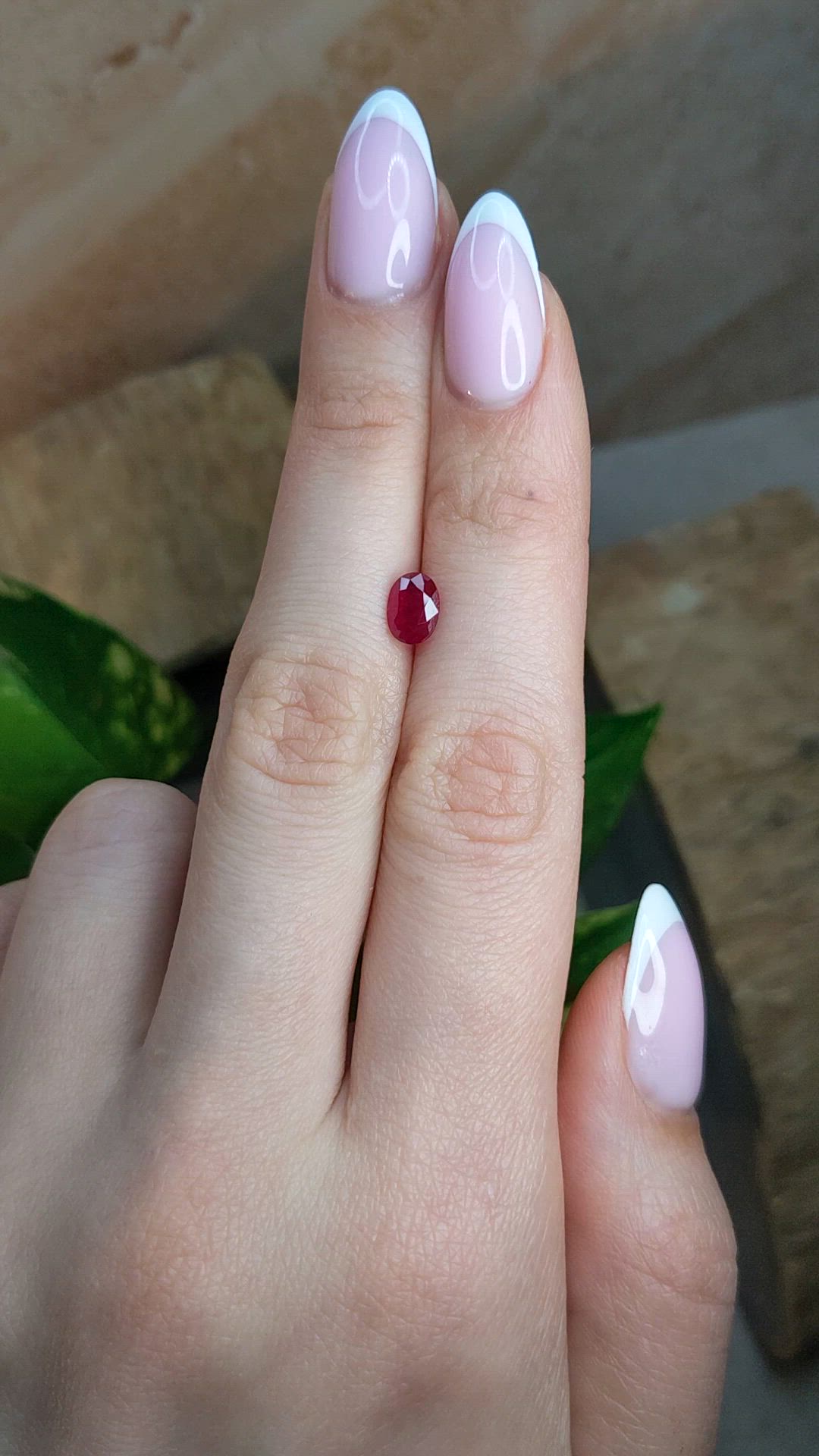 1.15 Ct. Ruby from Burma (Myanmar) Size Video