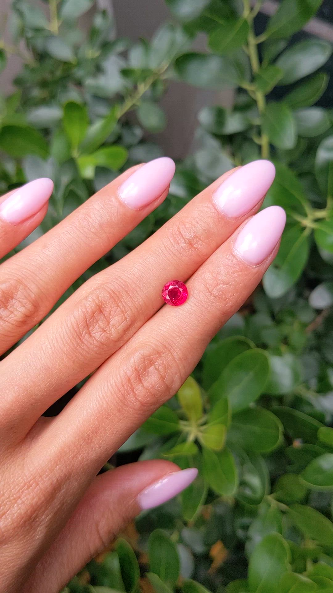 1.30 Ct. Ruby from Mozambique Size Video