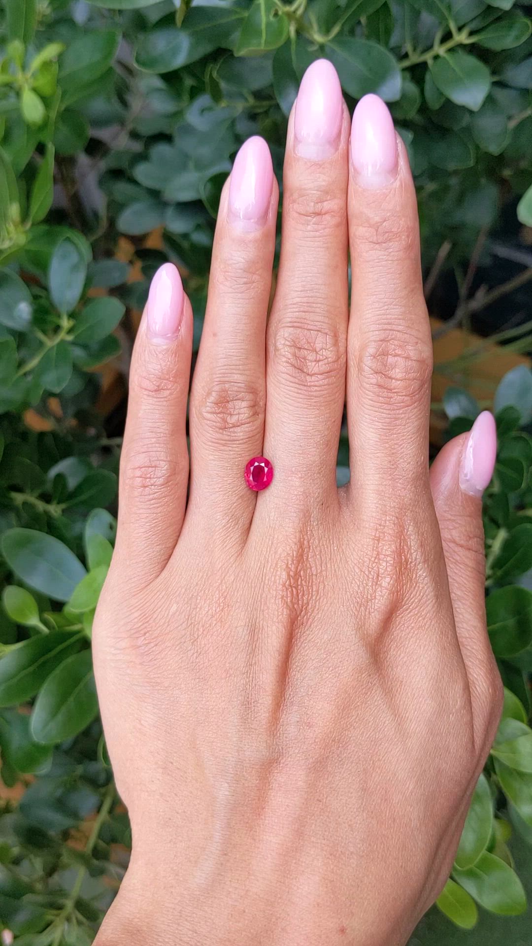 1.21 Ct. Ruby from Burma (Myanmar) Size Video