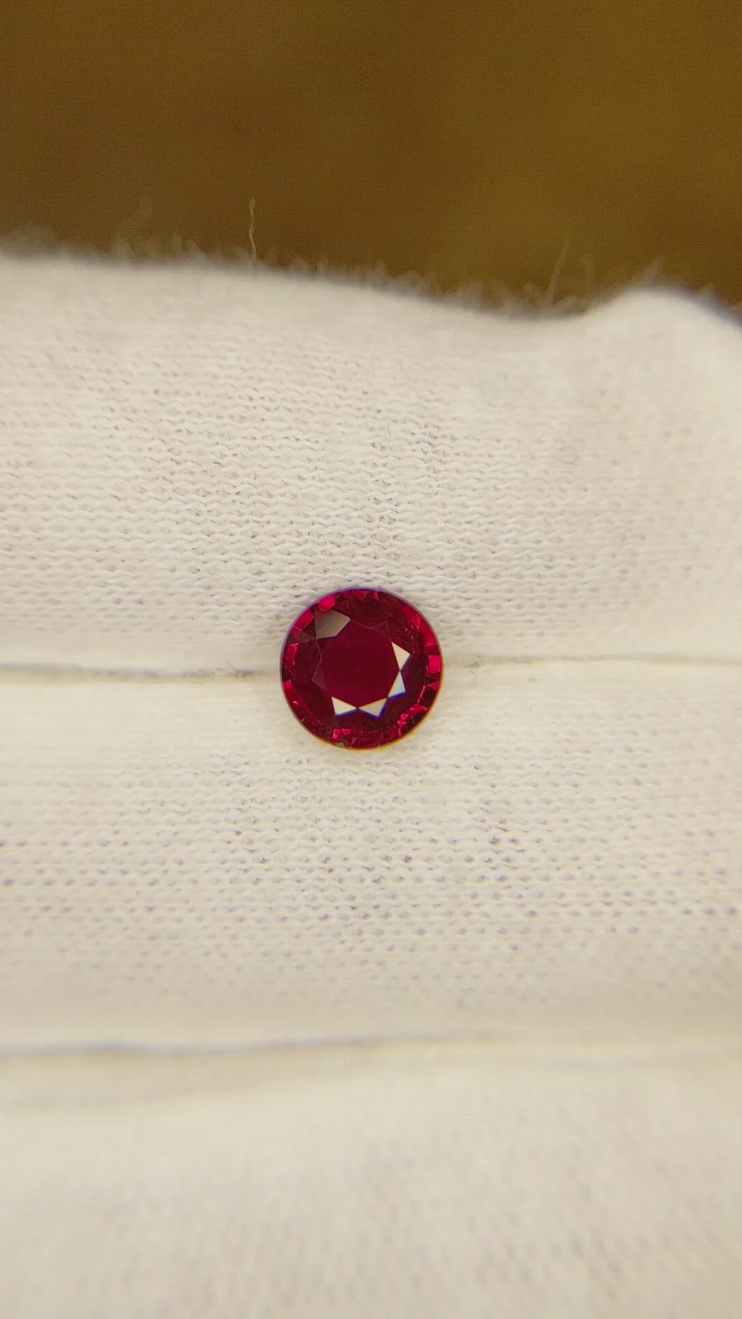1.15 Ct. Ruby from Mozambique Size Video