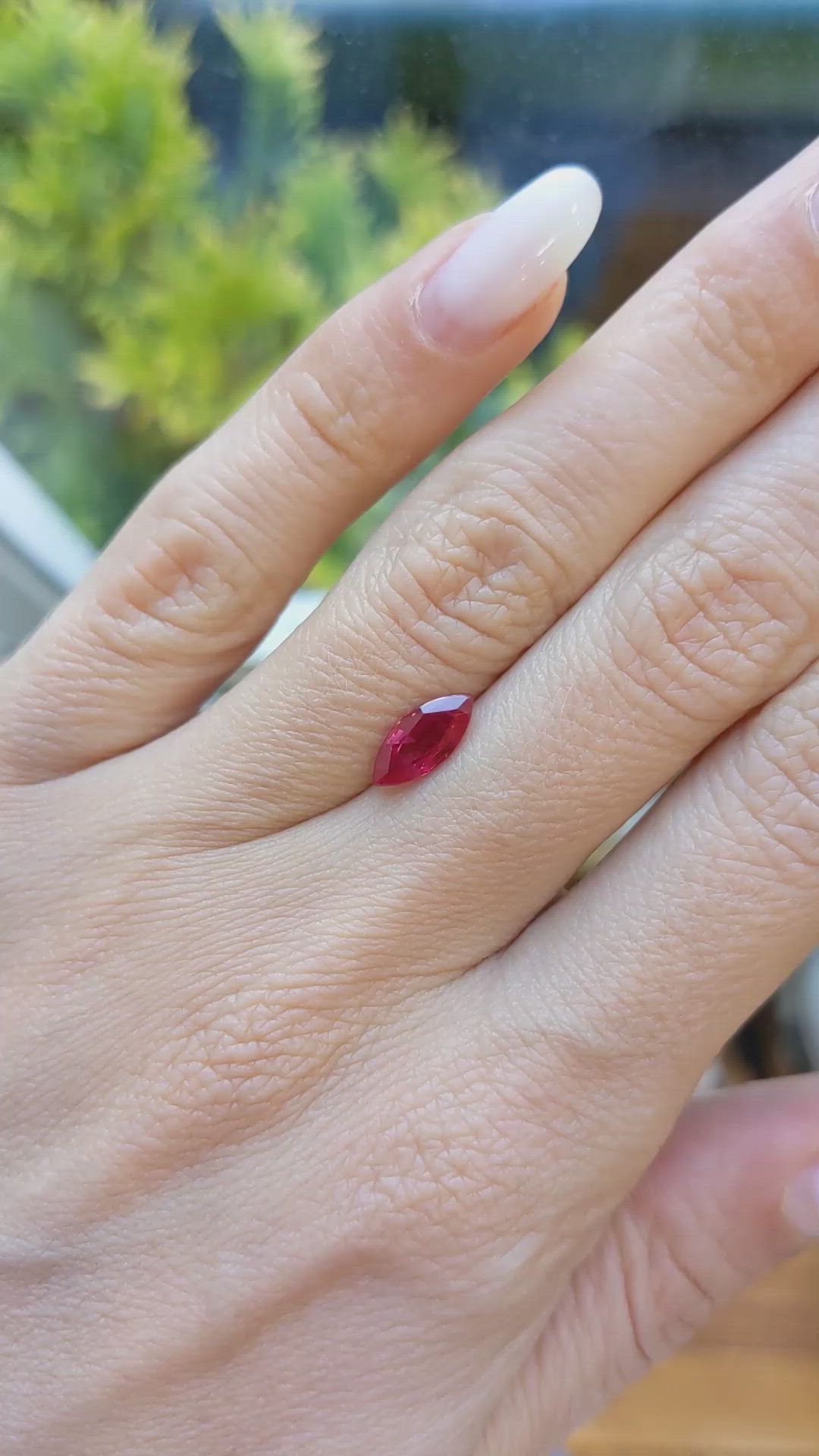 1.13 Ct. Ruby from Burma (Myanmar) Size Video
