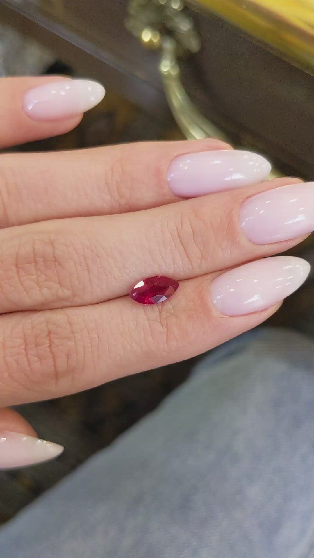 1.09 Ct. Ruby from Burma (Myanmar) Size Video