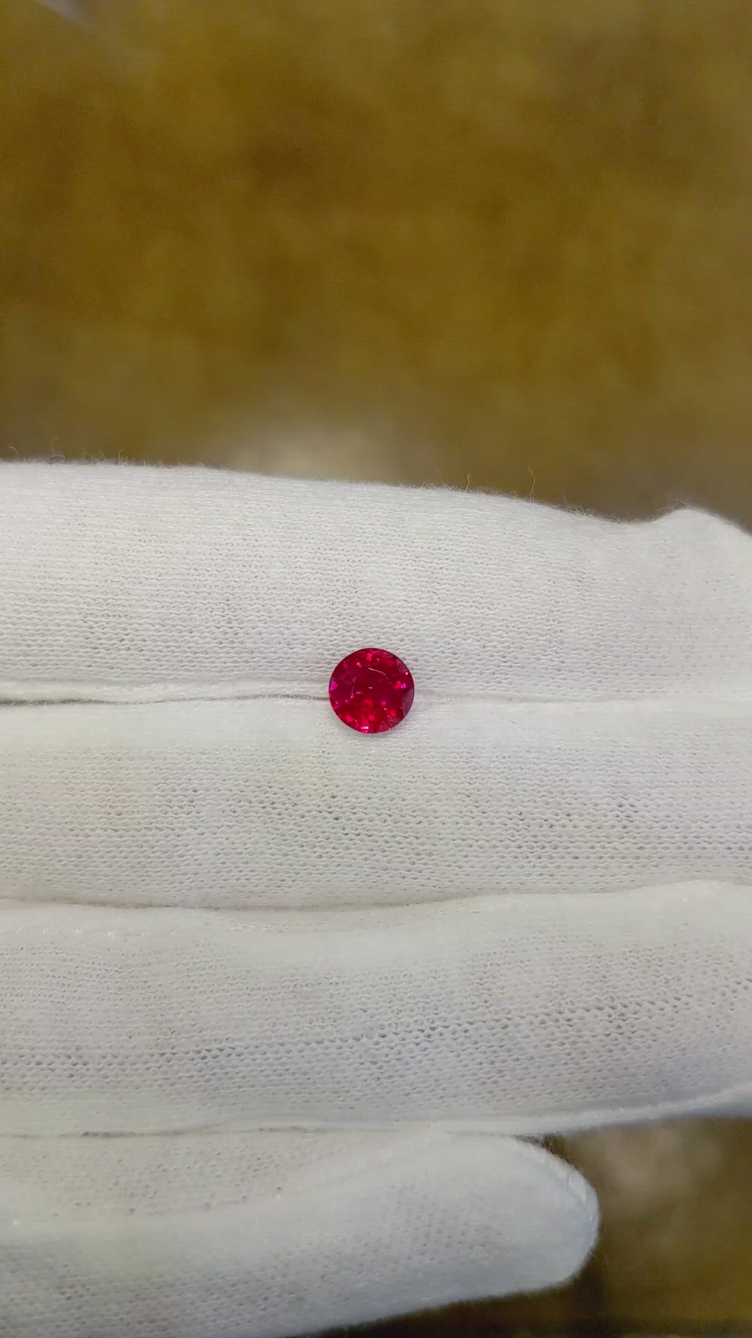 1.21 Ct. Ruby from Burma (Myanmar) Size Video