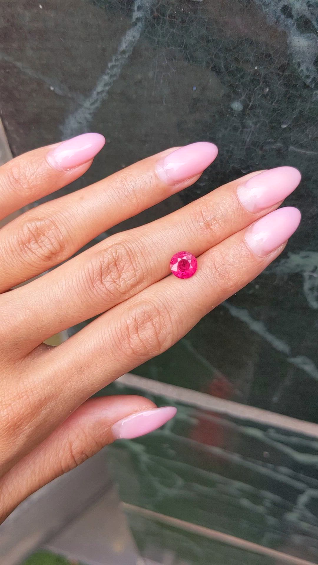 1.81 Ct. Ruby from Mozambique Size Video
