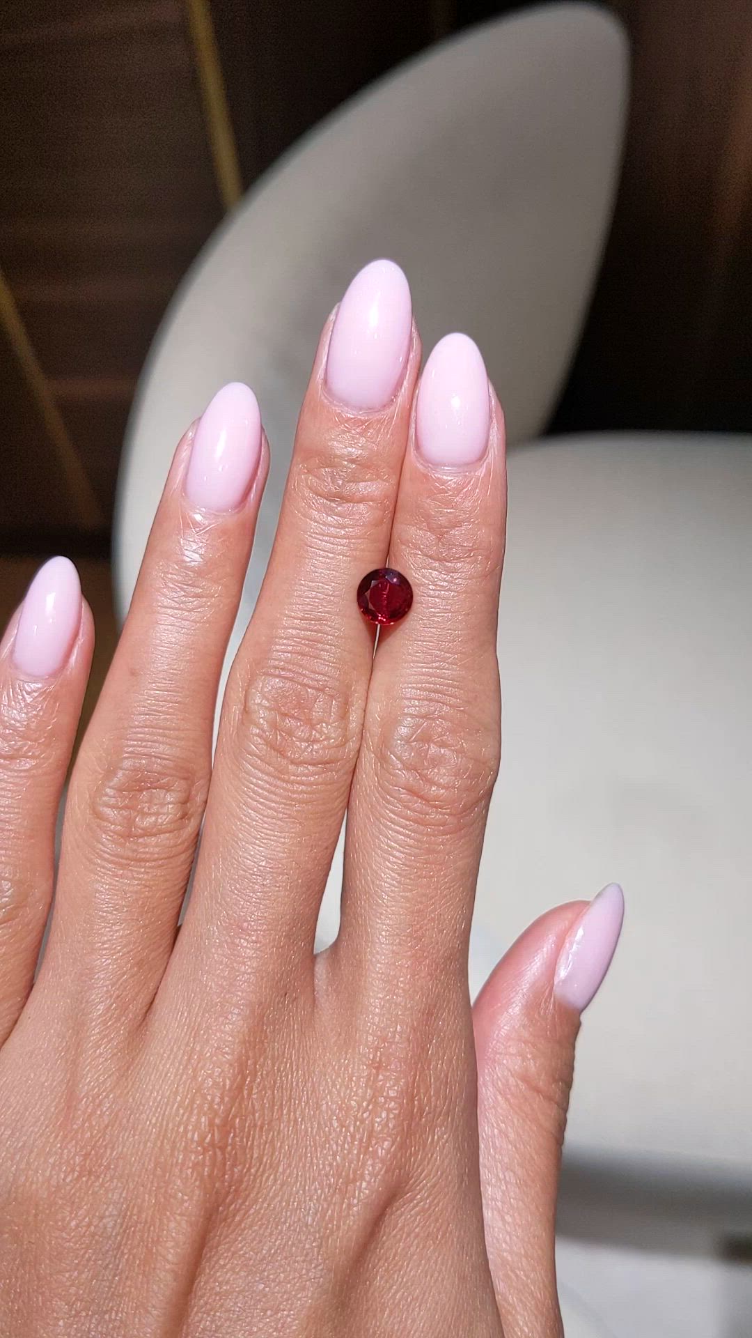 1.40 Ct. Ruby from Mozambique Size Video