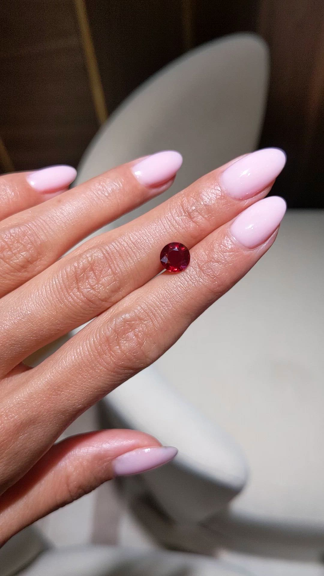 1.90 Ct. Ruby from Mozambique Size Video
