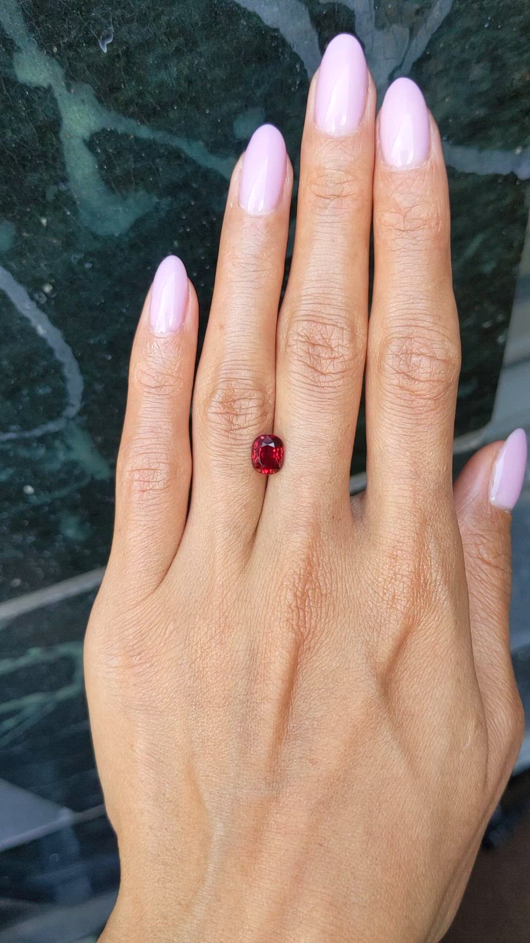 1.85 Ct. Ruby from Mozambique Size Video