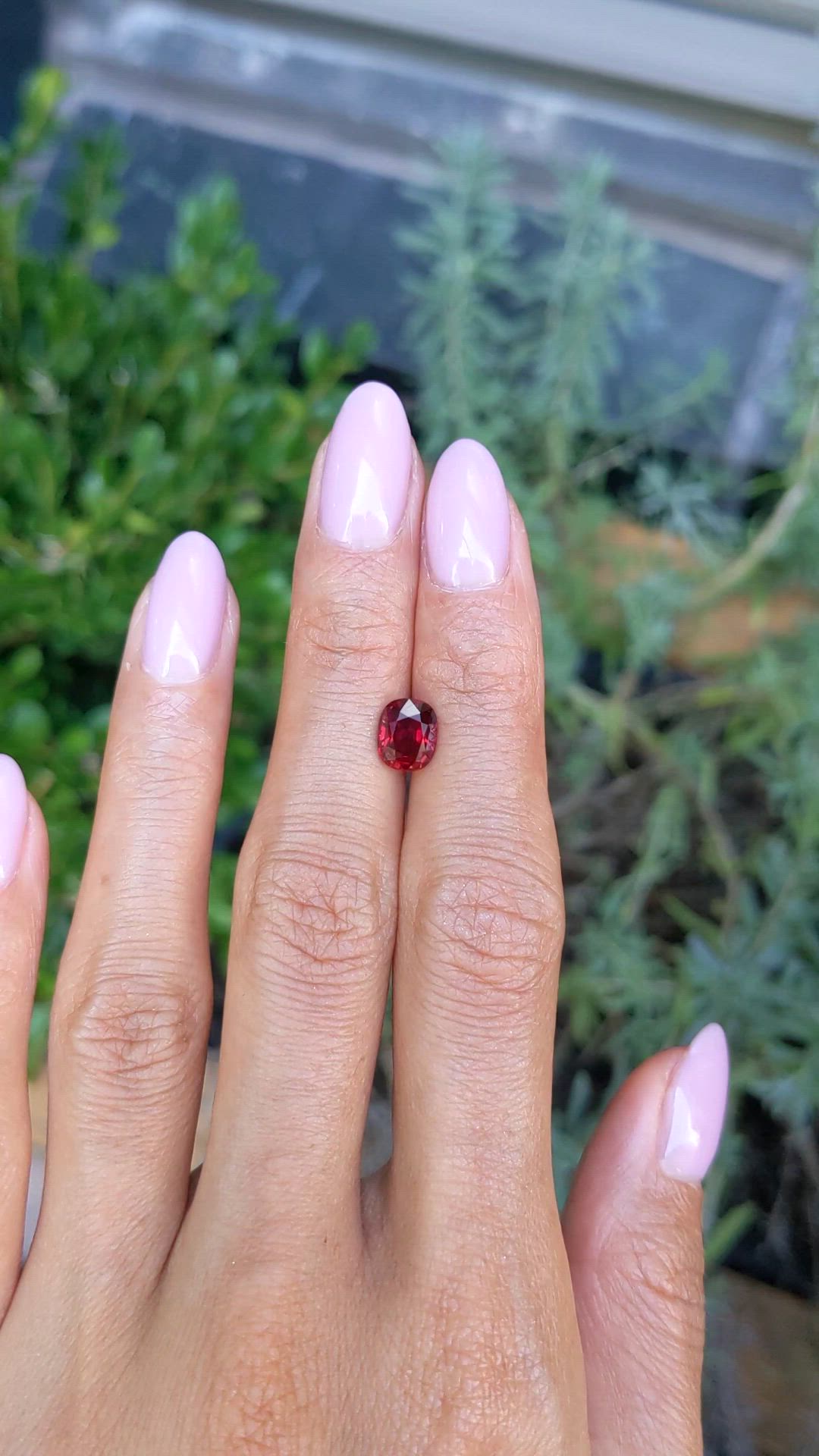 1.85 Ct. Ruby from Mozambique Size Video